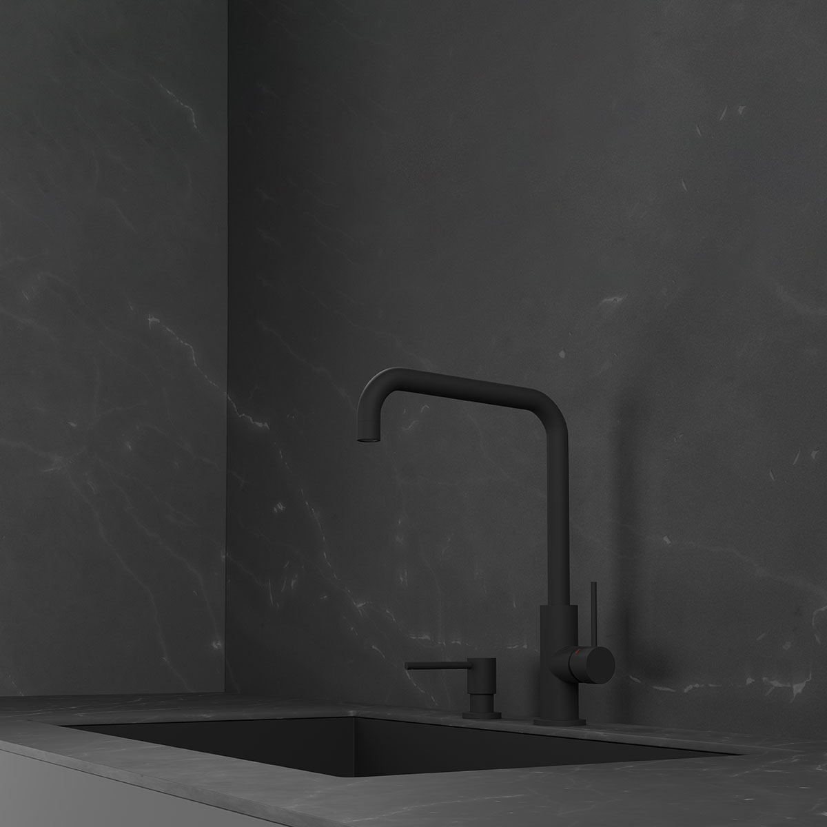 Diskmedelspump Scandtap Steel Clean Dispenser