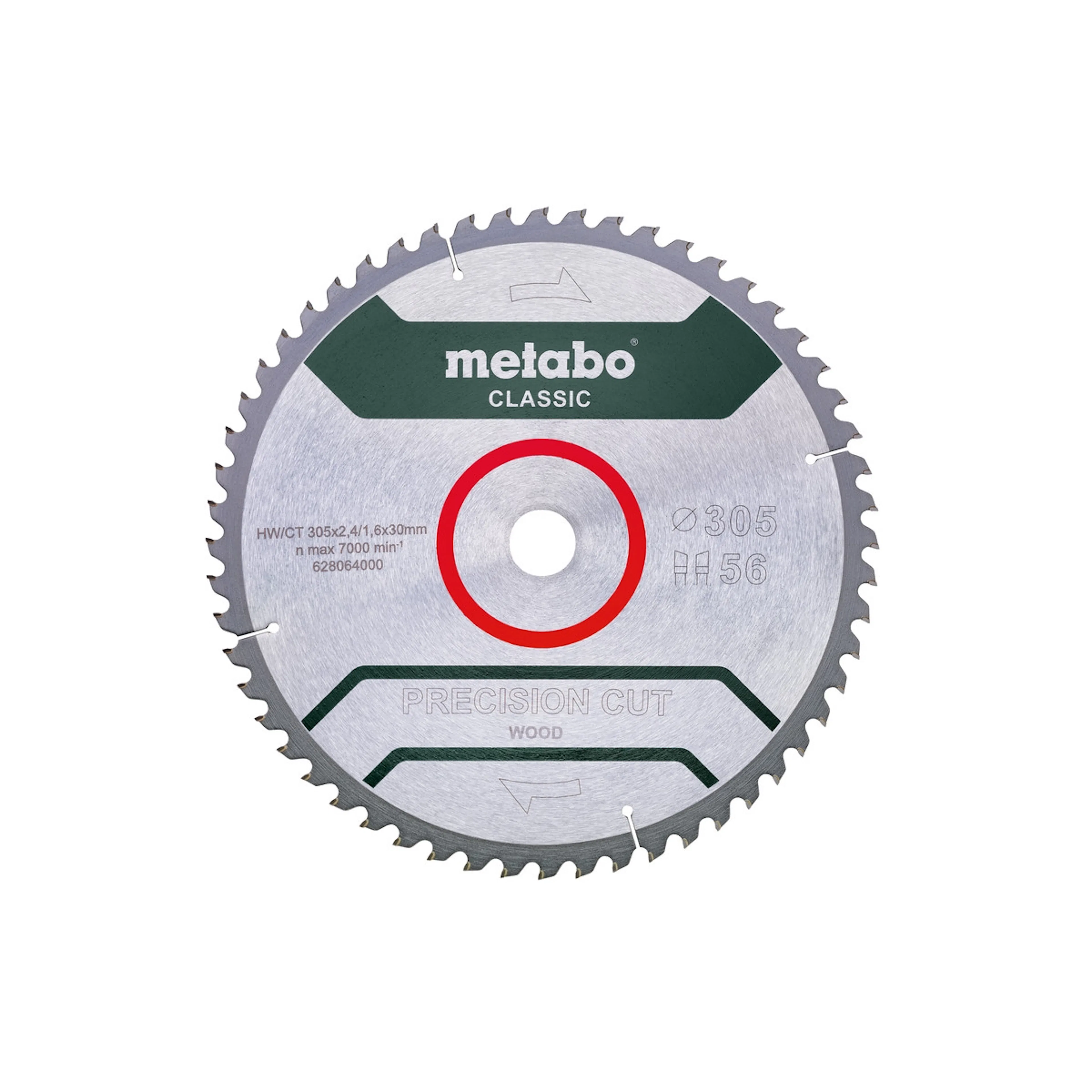 PrecisionCutClassic Metabo 305x30 56 t. KGS 5 gr. Neg.