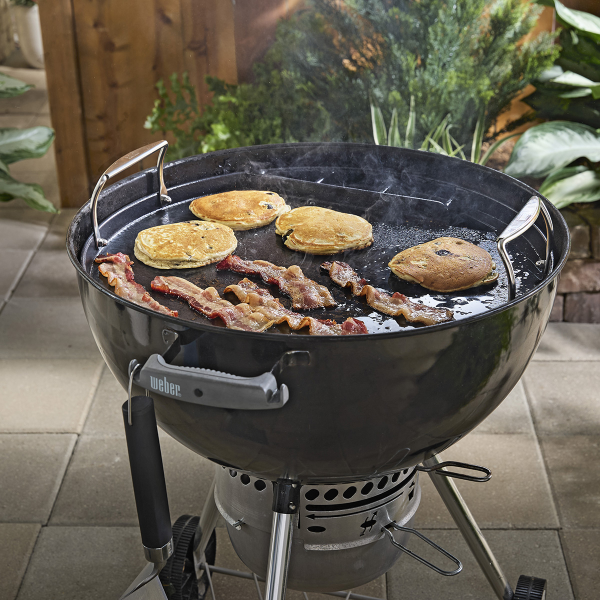 Stekeplate Weber Rund Full-Size Til 57 cm Kullgriller