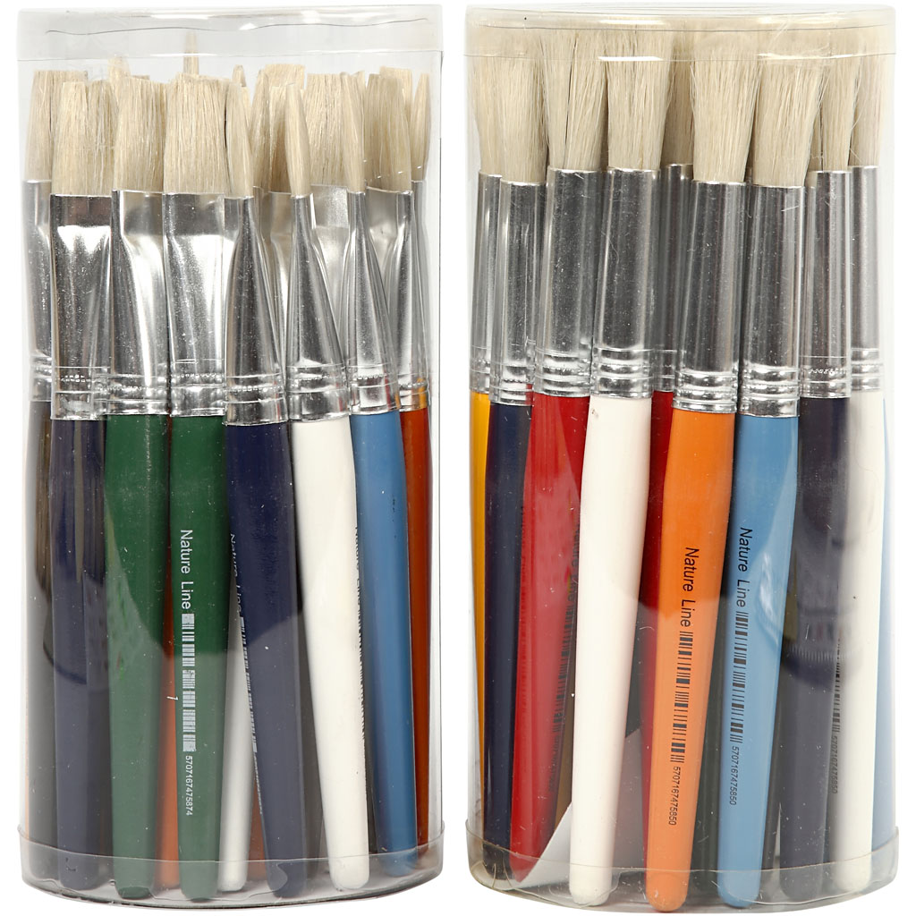 Barnepensler Creativ Company 15 mm 60 stk/1 Pk
