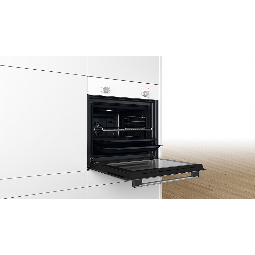 Innbyggingsovn Bosch Serie 2 HBF010BV1S Hvit