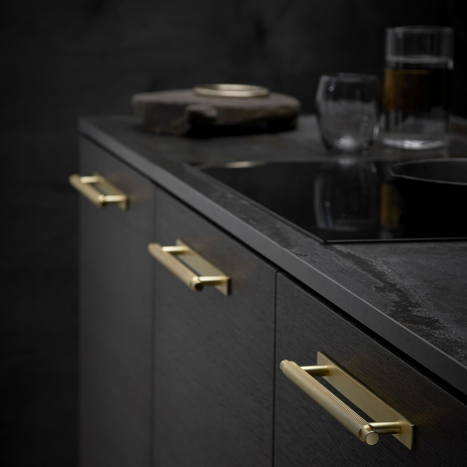 Handtag Manor/bricka-128 guld Gull, Lengde: 190 mm