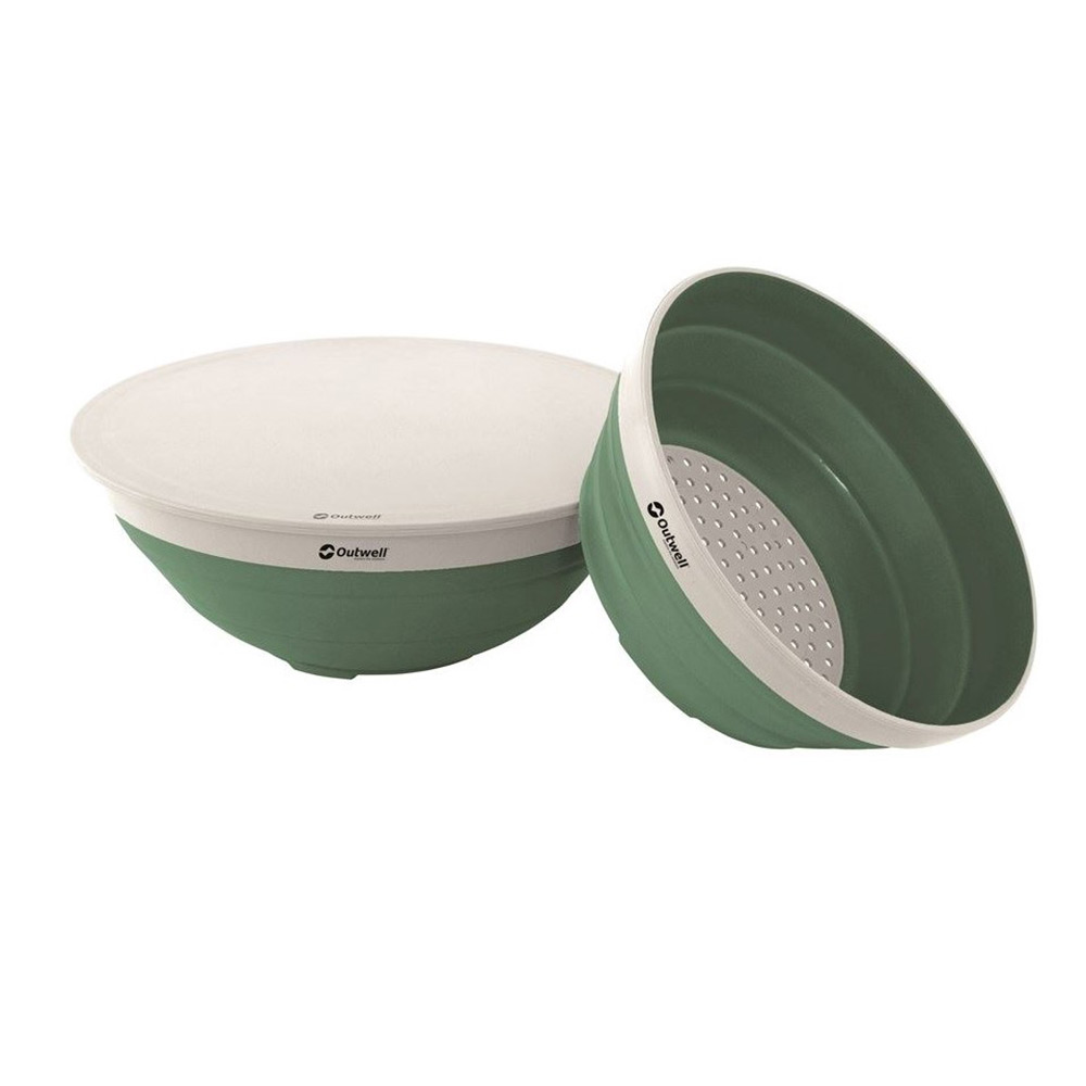 Skål Outwell Collaps Shadow Green Med Dørslag