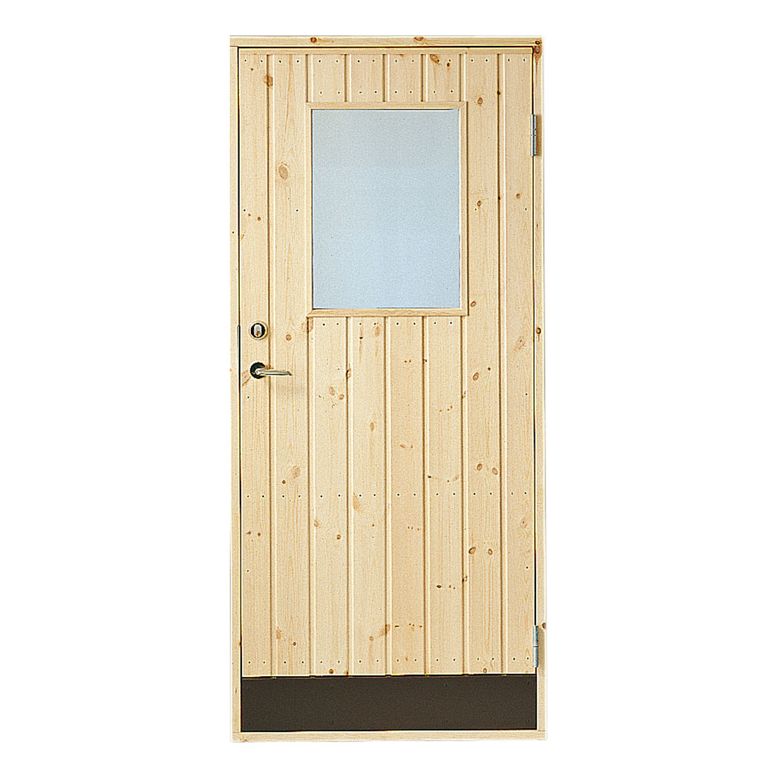 Boddør Jabo 10° Rett Glass