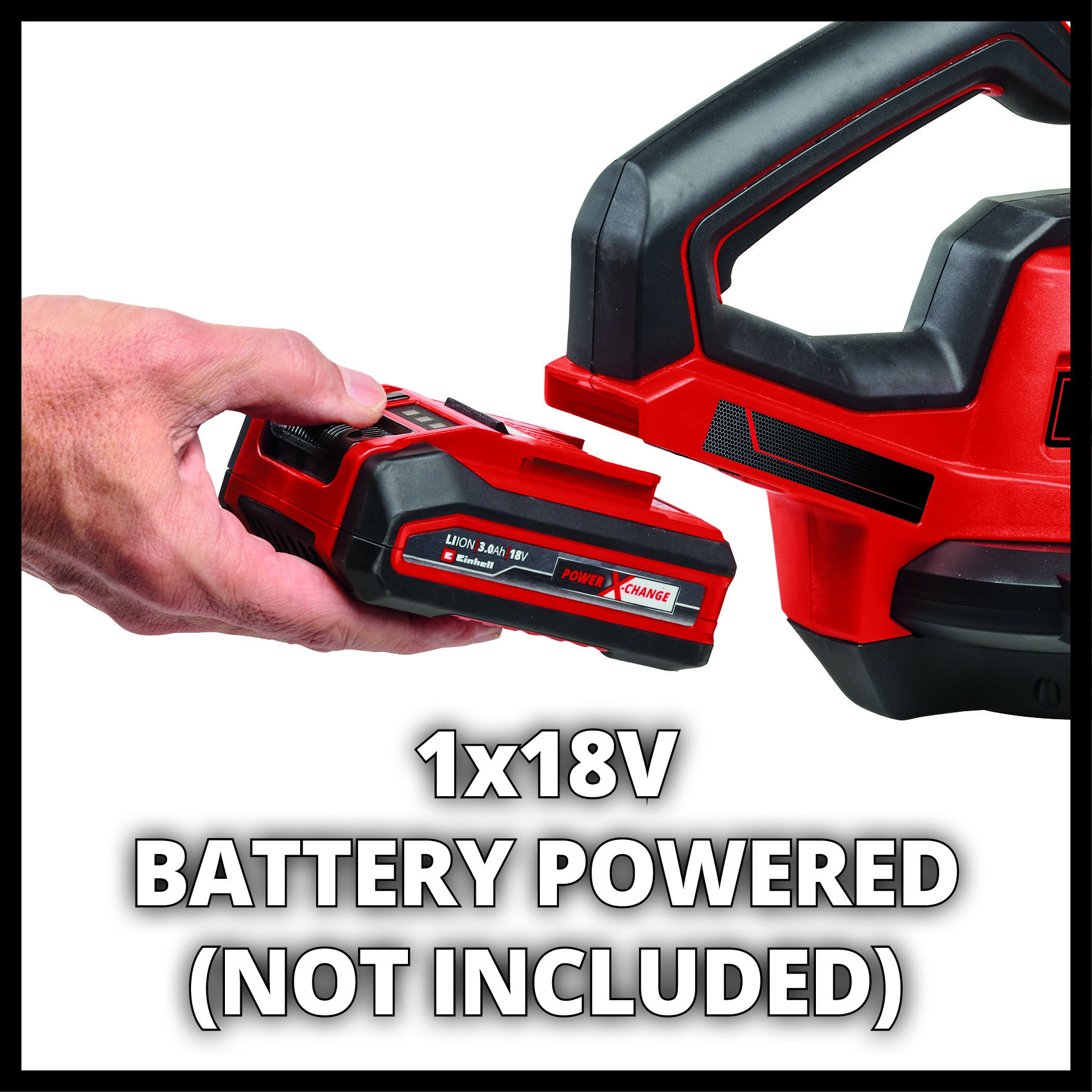 Løvblåser Einhell GE-UB 18/250 Li E Uten Batteri og Lader