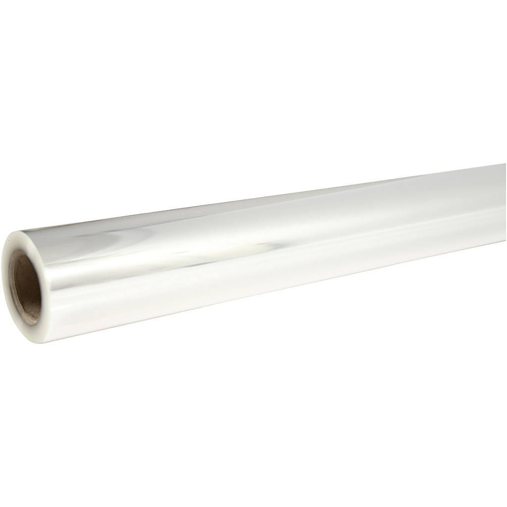 Cellofan, klar, B: 70 cm, 30 m/ 1 rl. 30 m