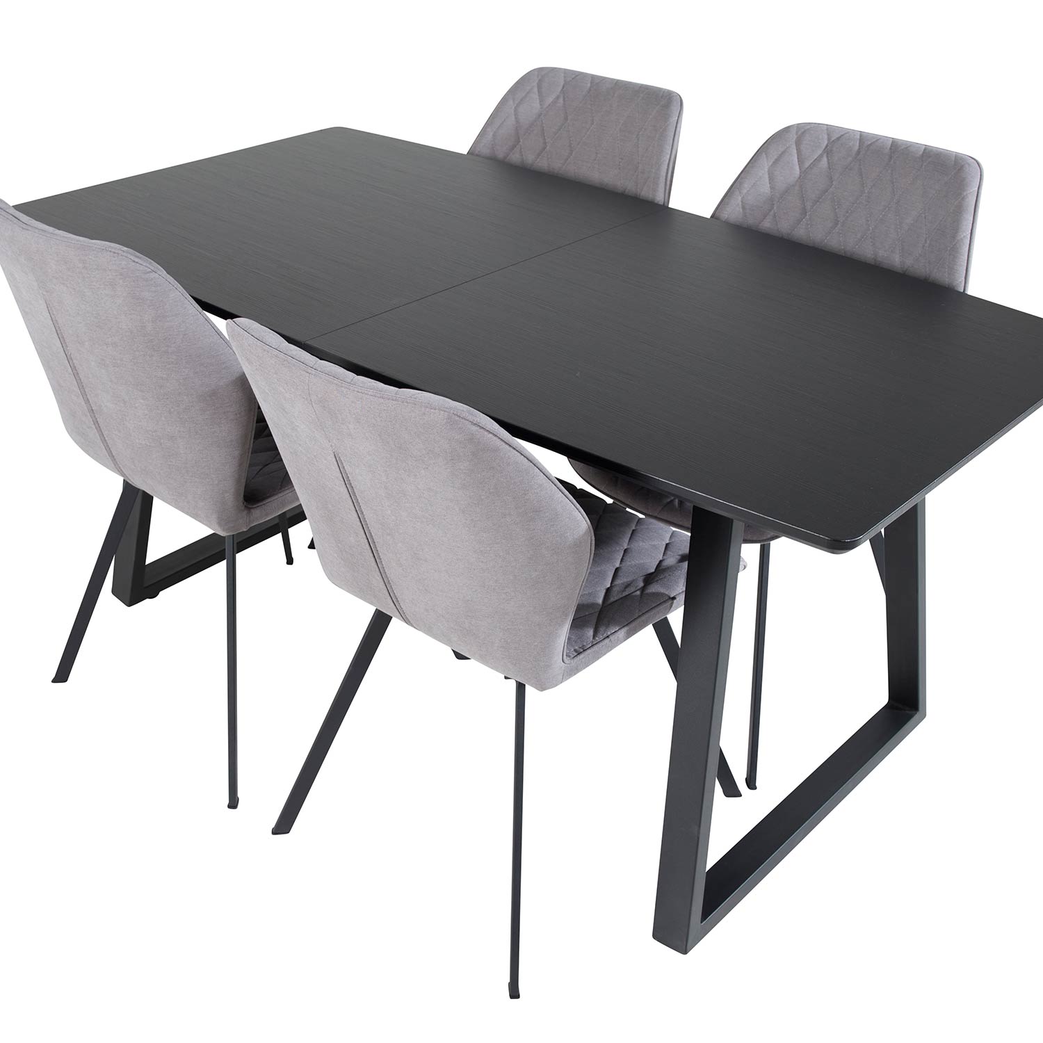 Spisegruppe Venture Home Ina med 4 Geneva Stoler