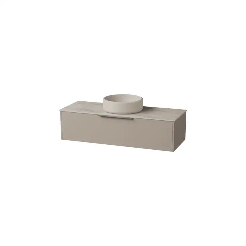 Servantskap FOSSBAD New Block B120 for Benkeplate og Servant