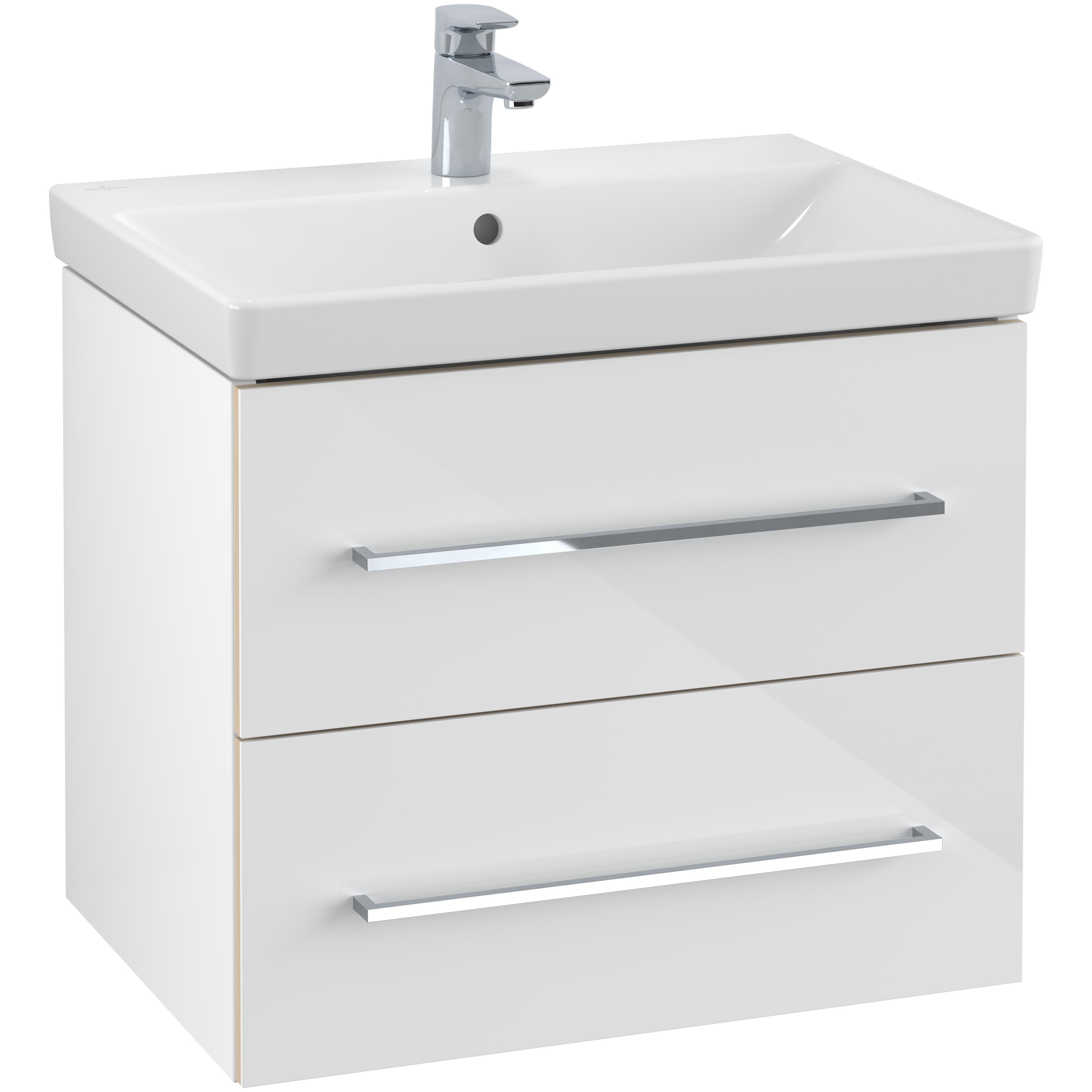 Tvättställsskåp Villeroy & Boch Avento med 2 lådor | badrum - badrumsmobler - tvattstallsskap-och-kommod | KakelKungen