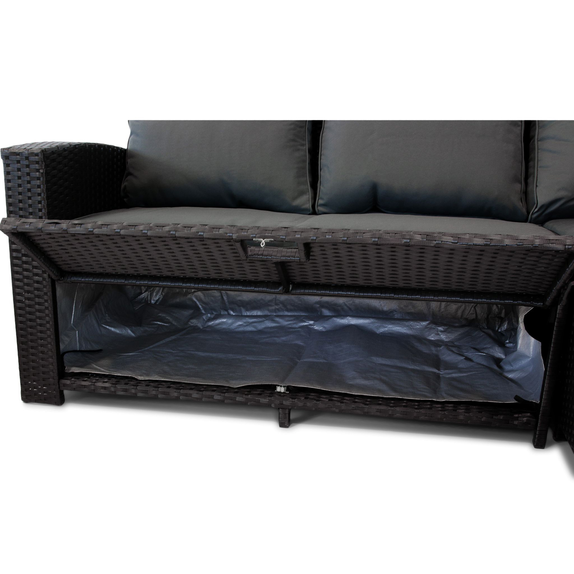 Loungegruppe Lyfco Sannäs Sort