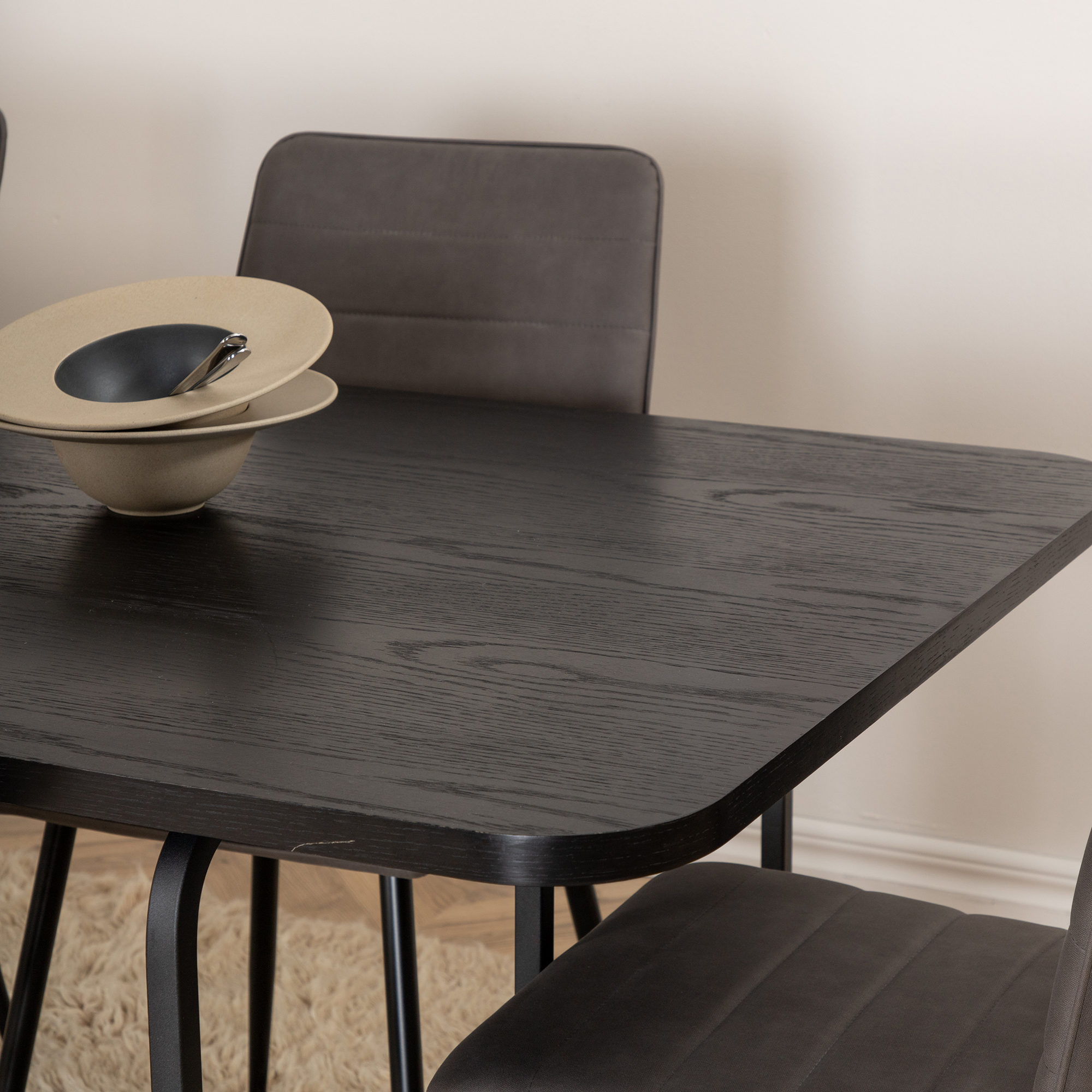 Spisegruppe Venture Home Chicago med 6 Walerina Stoler