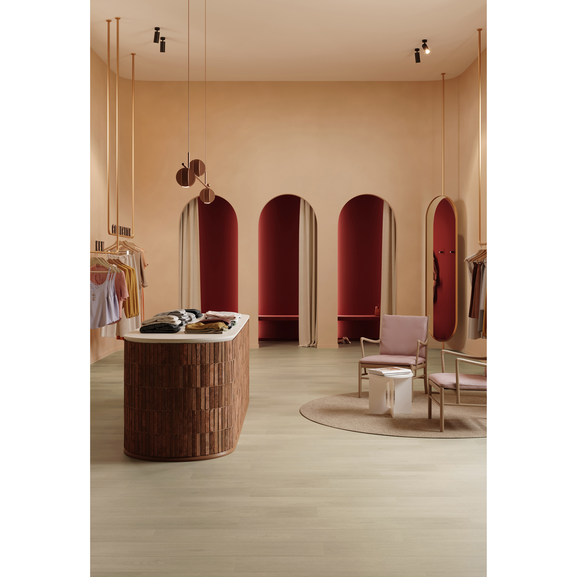 Laminatgulv BerryAlloc Ocean 8 XL Select Sand Natural. 
