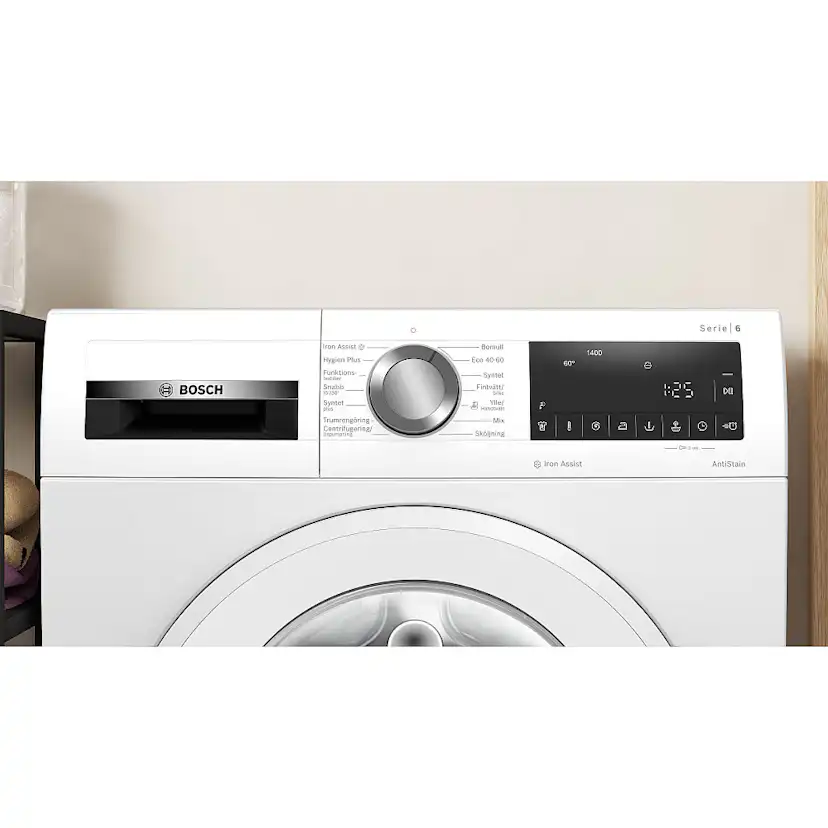 Vaskemaskin/Tørketrommel Bosch Serie 6 - WGG244ZMSN + WQG242APSN Pakke