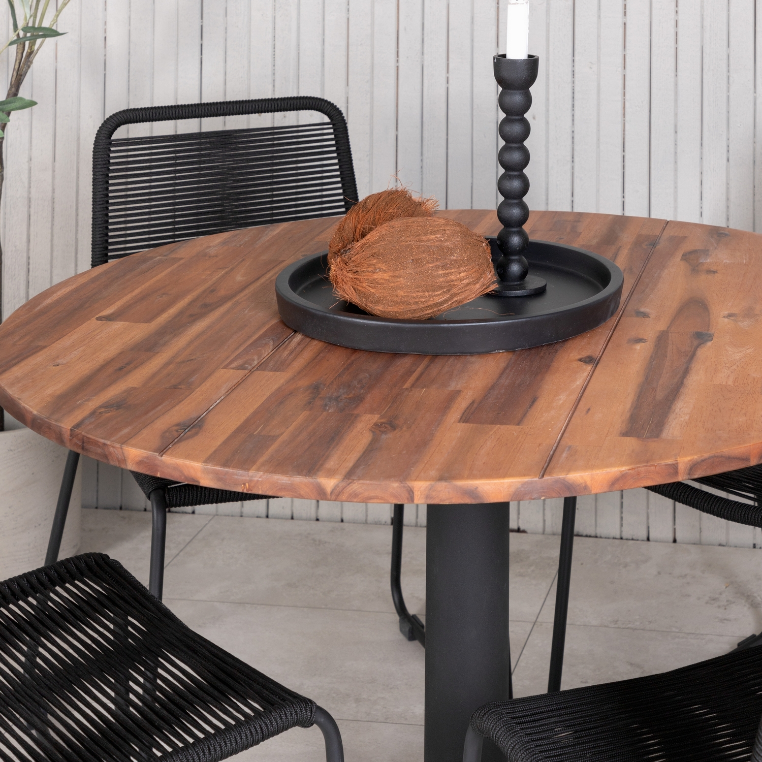 Spisegruppe Venture Home Cot med 4 Lindos Stoler