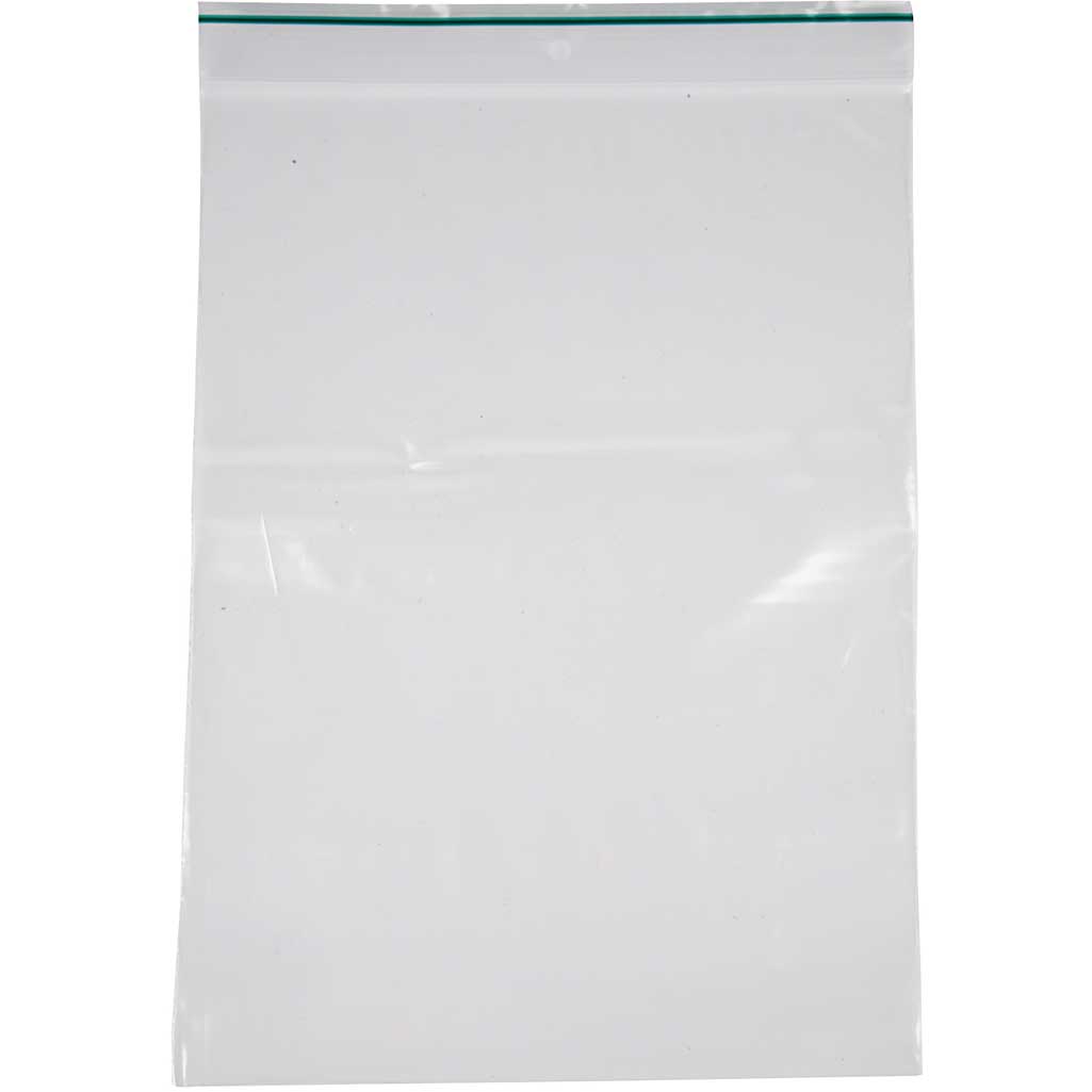 Zip-pose Creativ Company str 17X23 cm Tykkelse 0,05 mm 100 Stk/1 Pk