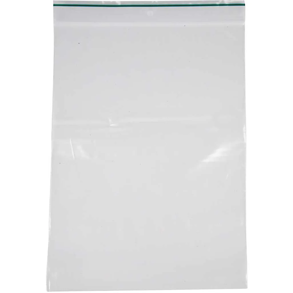 Zip-pose Creativ Company str 17X23 cm Tykkelse 0,05 mm 100 Stk/1 Pk