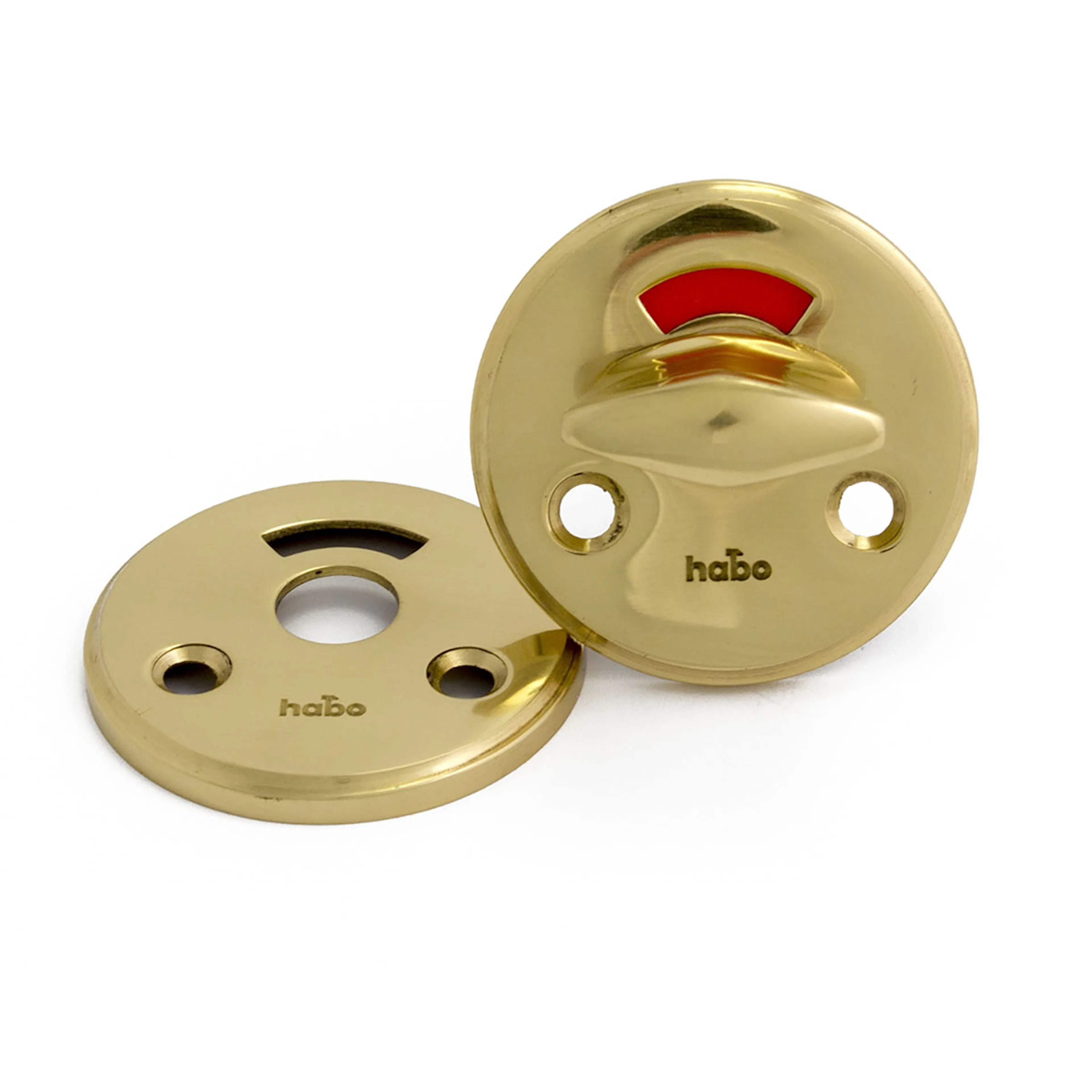 WC-beslag 91682 Habo Messing