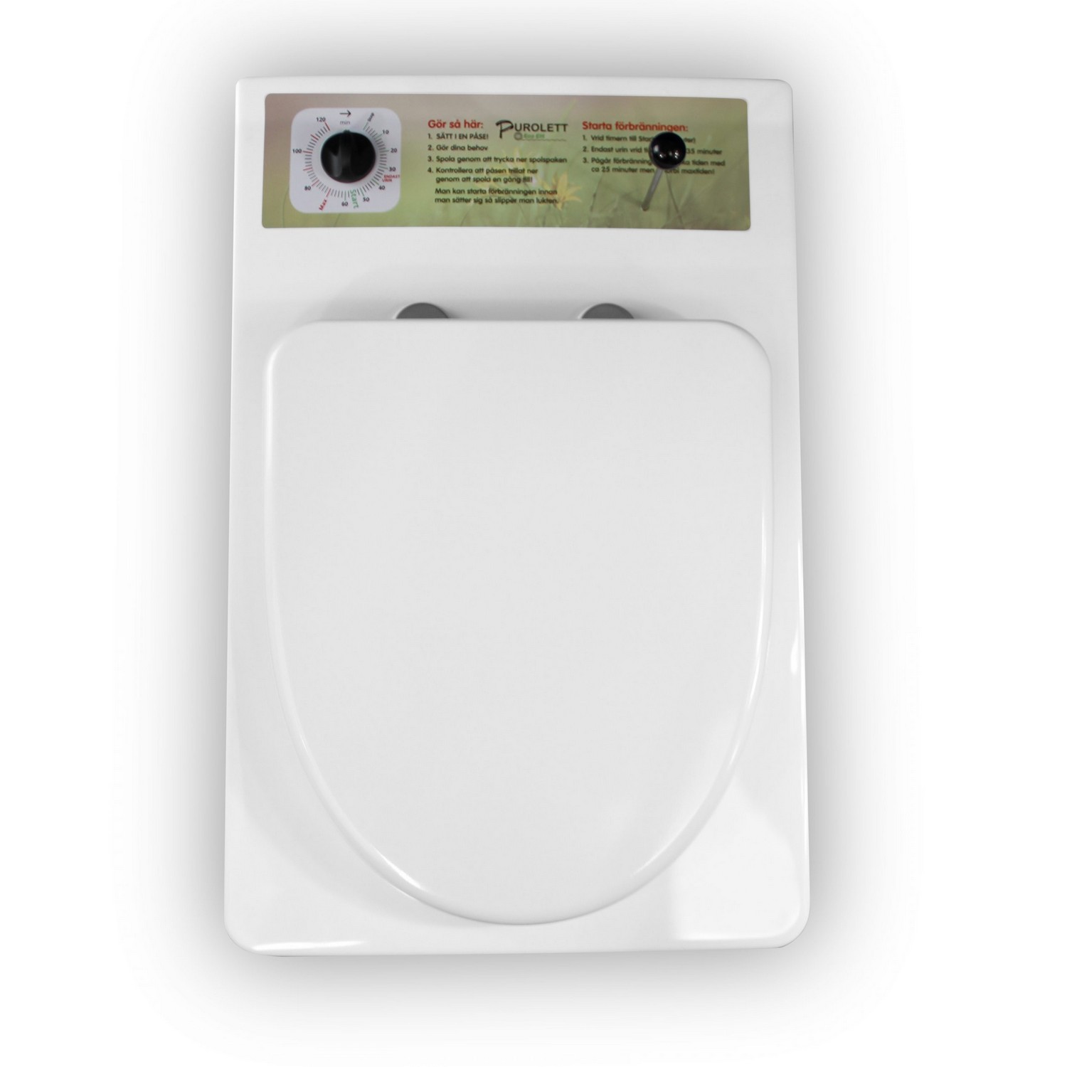 Forbrenningstoalett Purolett Eco Elite