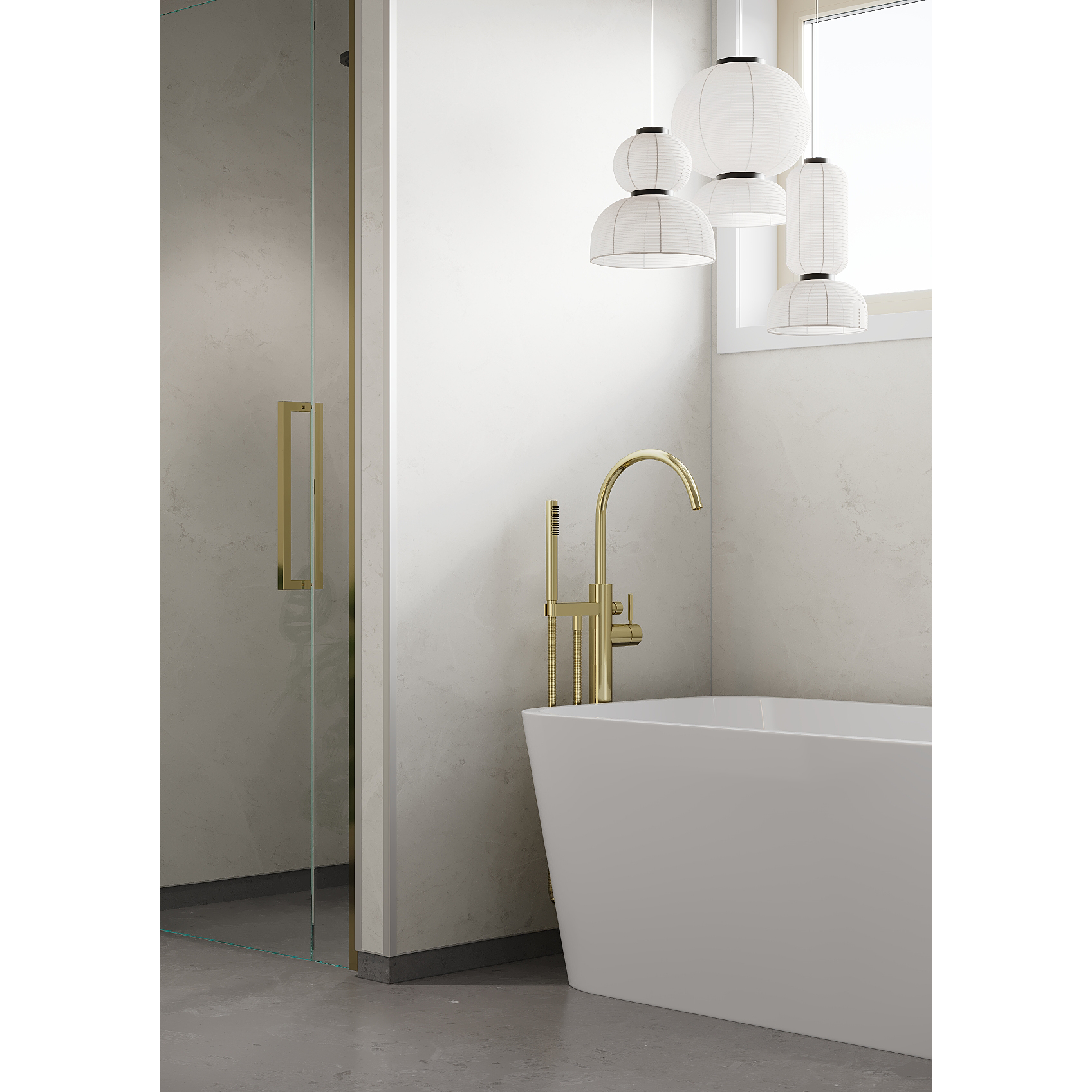 Baderomspanel Fibo 2273-T00 White Marble