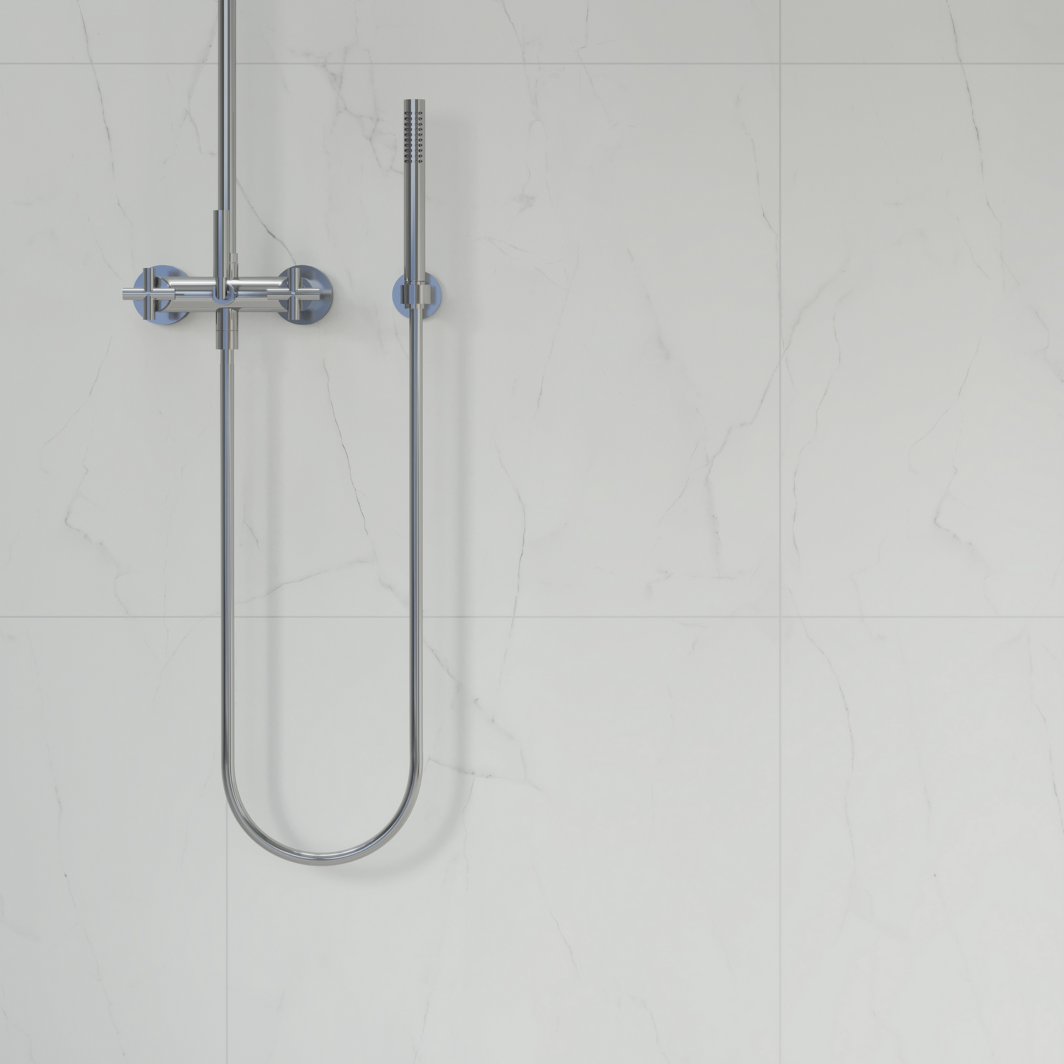Baderomspanel Fibo 3487-M6060HG Bright Marble