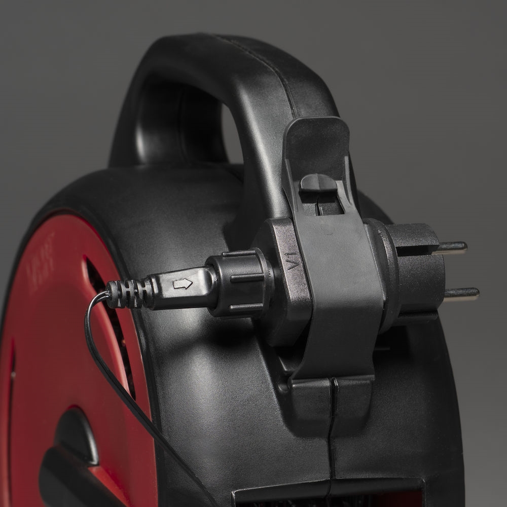 Lyslenke Gnosjö Konstsmide Sort/Rød i Trommel