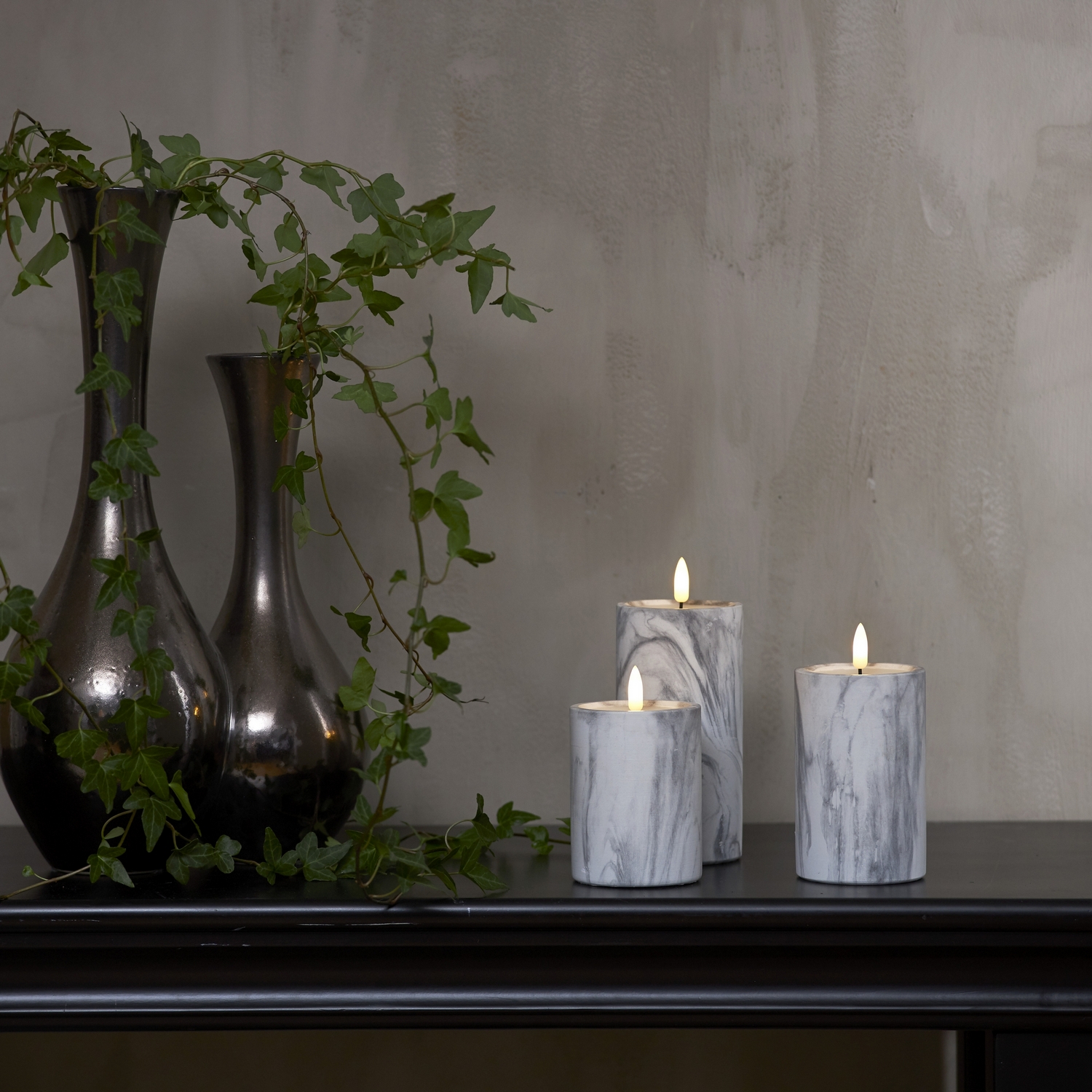 Kubbelys Star Trading Flamme Marmor