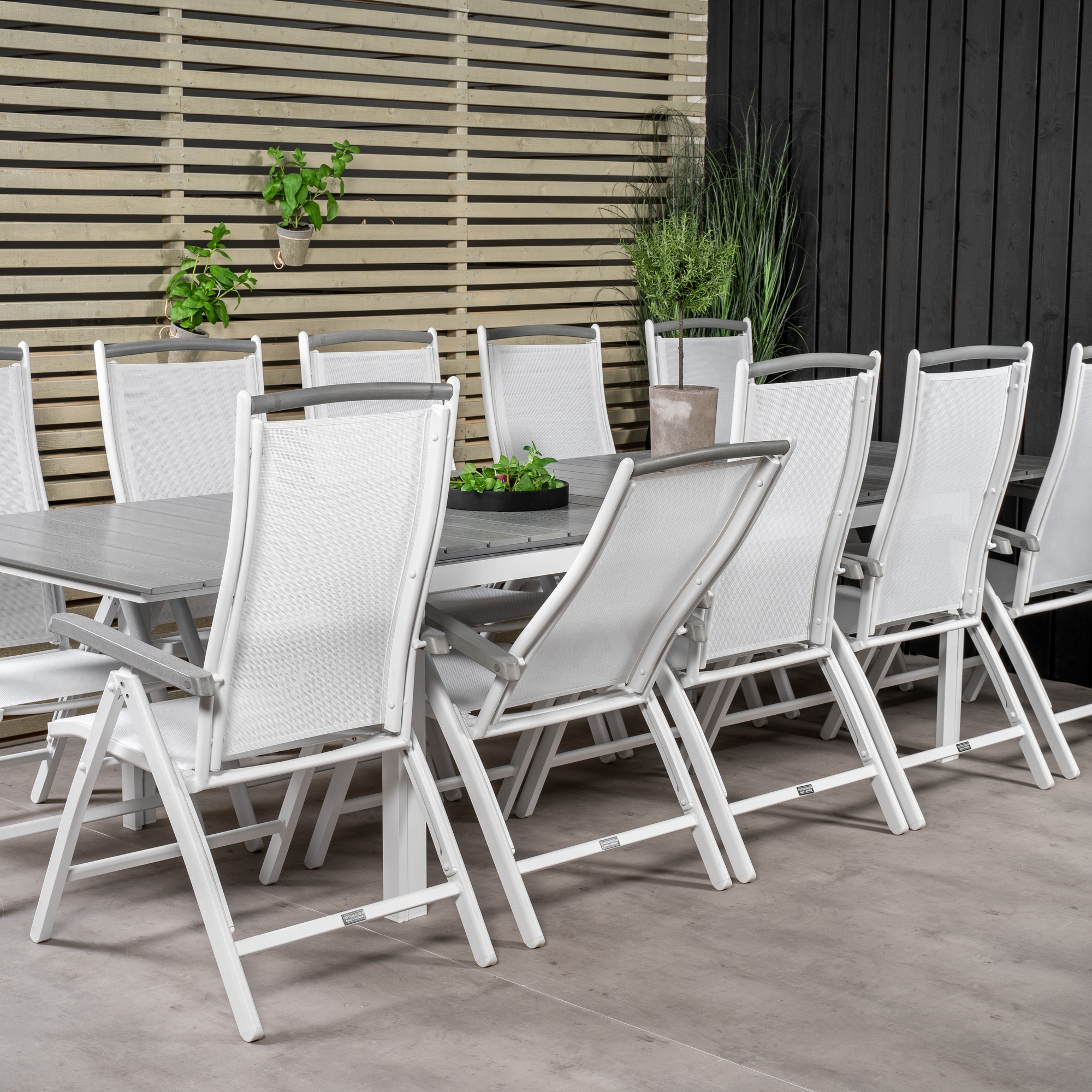 Spisegruppe Venture Home Lova 224/324 med 10 Aleyna Stoler