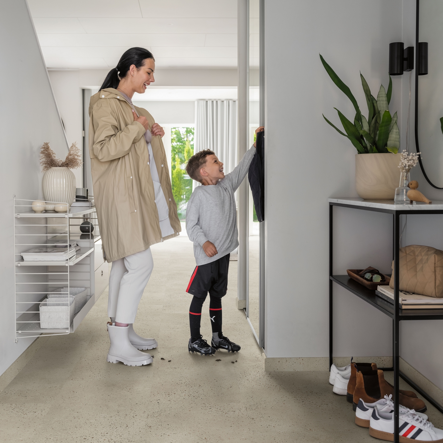Vinylgulv Pergo Limfjord Pad Pro V4622 Grey Shellstone