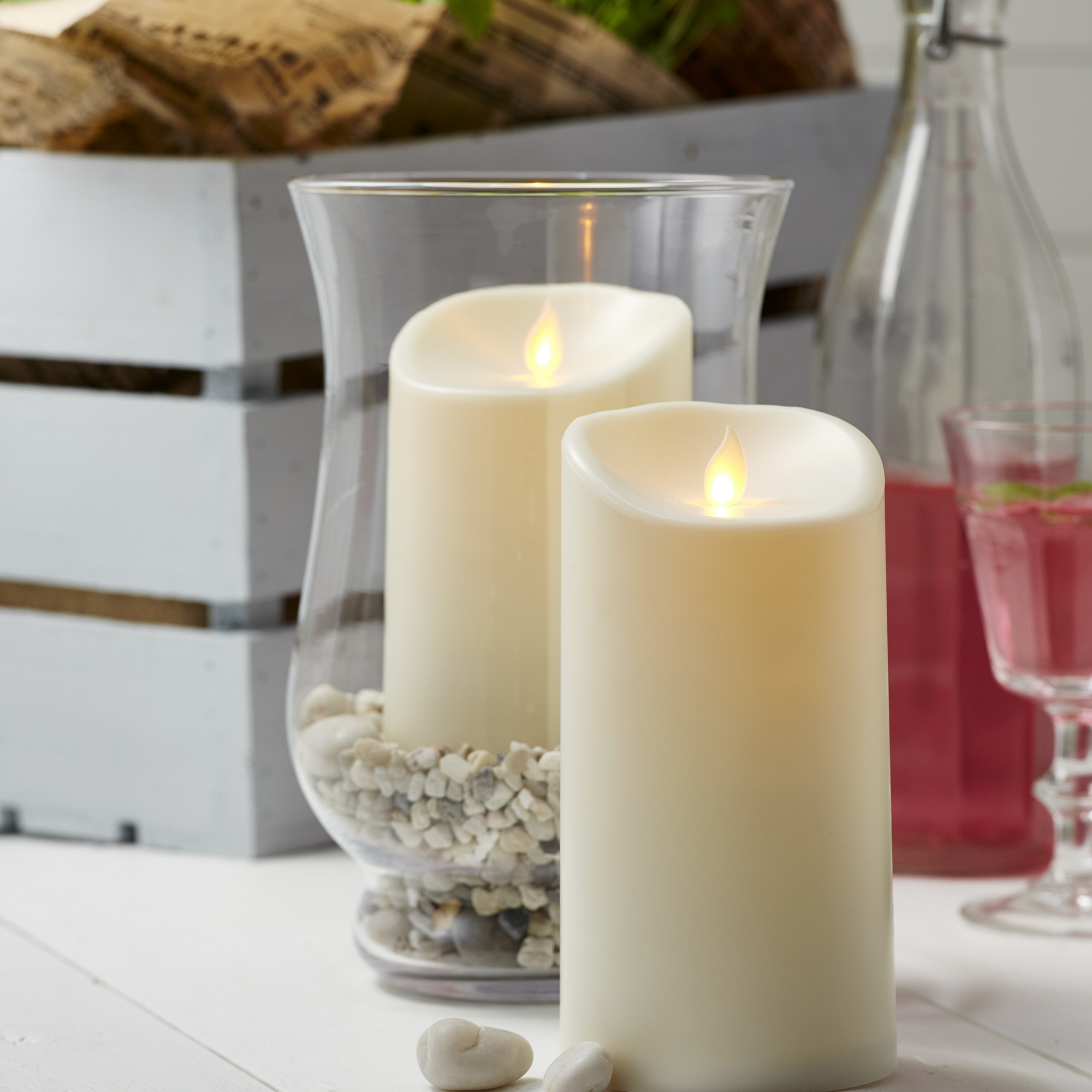 Kubbelys Star Trading M-Twinkle LED Elfenben