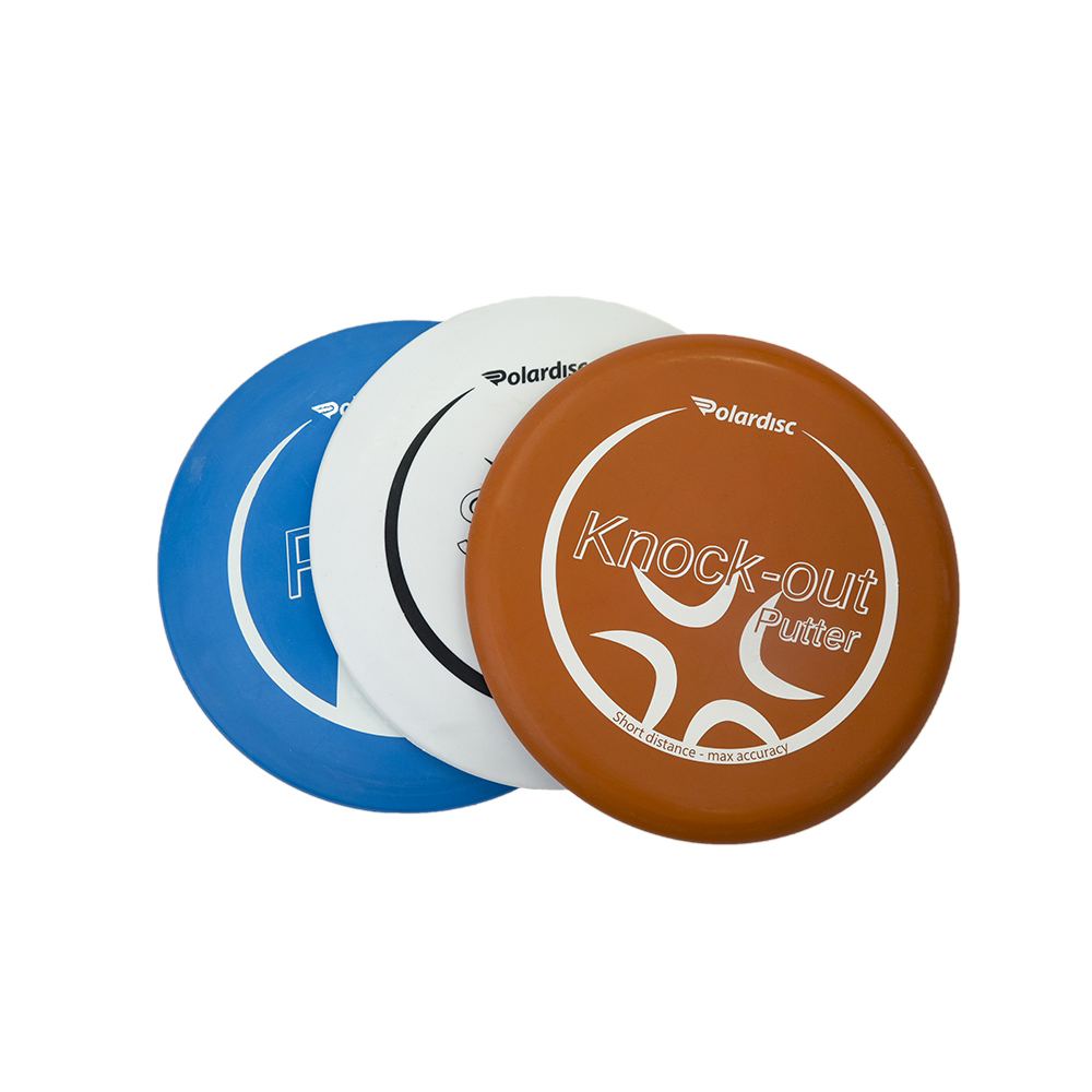 Frisbeegolf Polardisc 3-Disc Sett