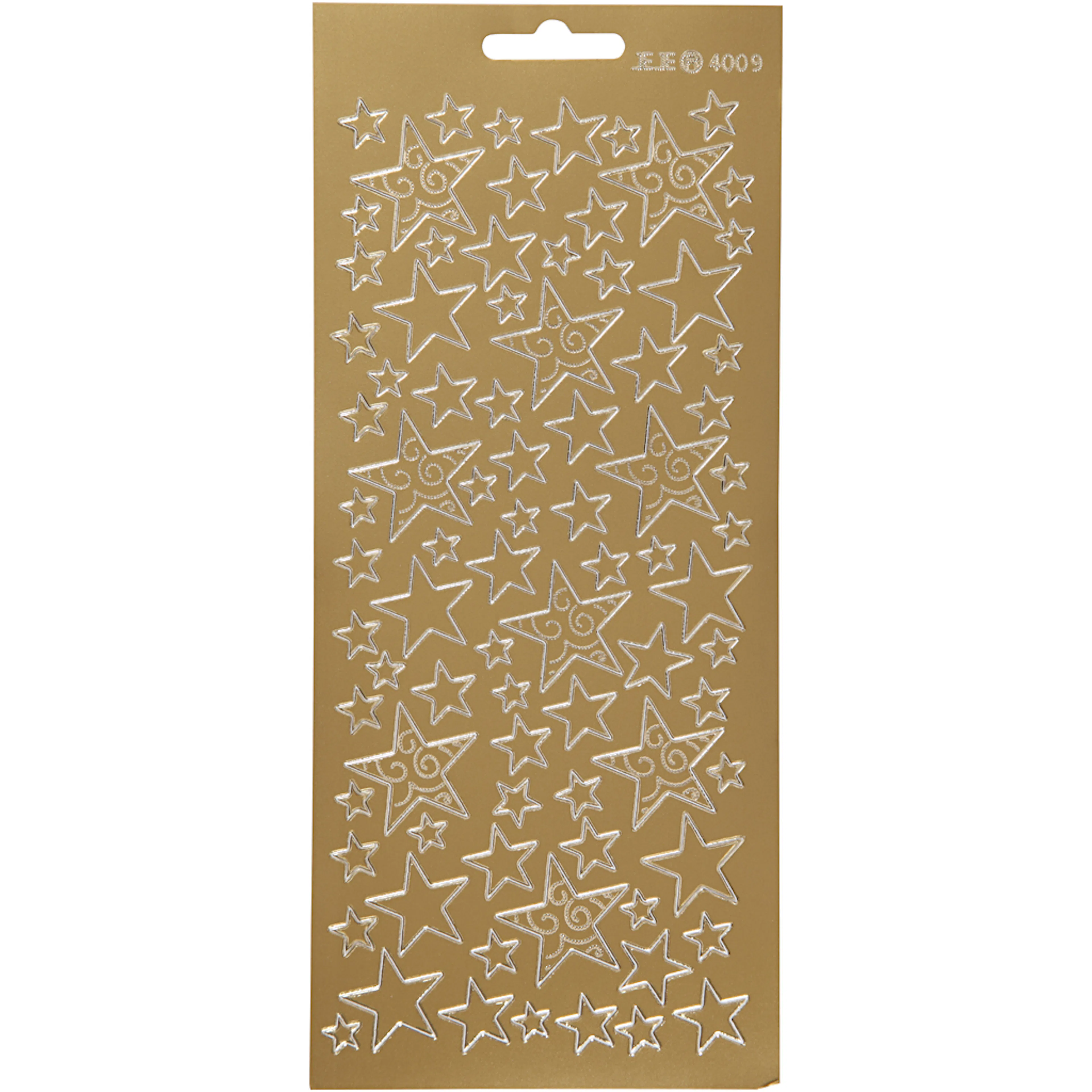 Stickers Creativ Company Stjerner 10x23 cm