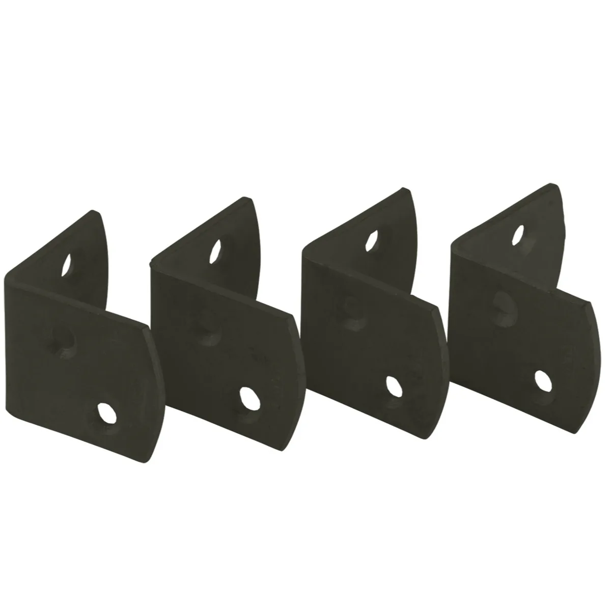 4 Plus L-Beslag Svart