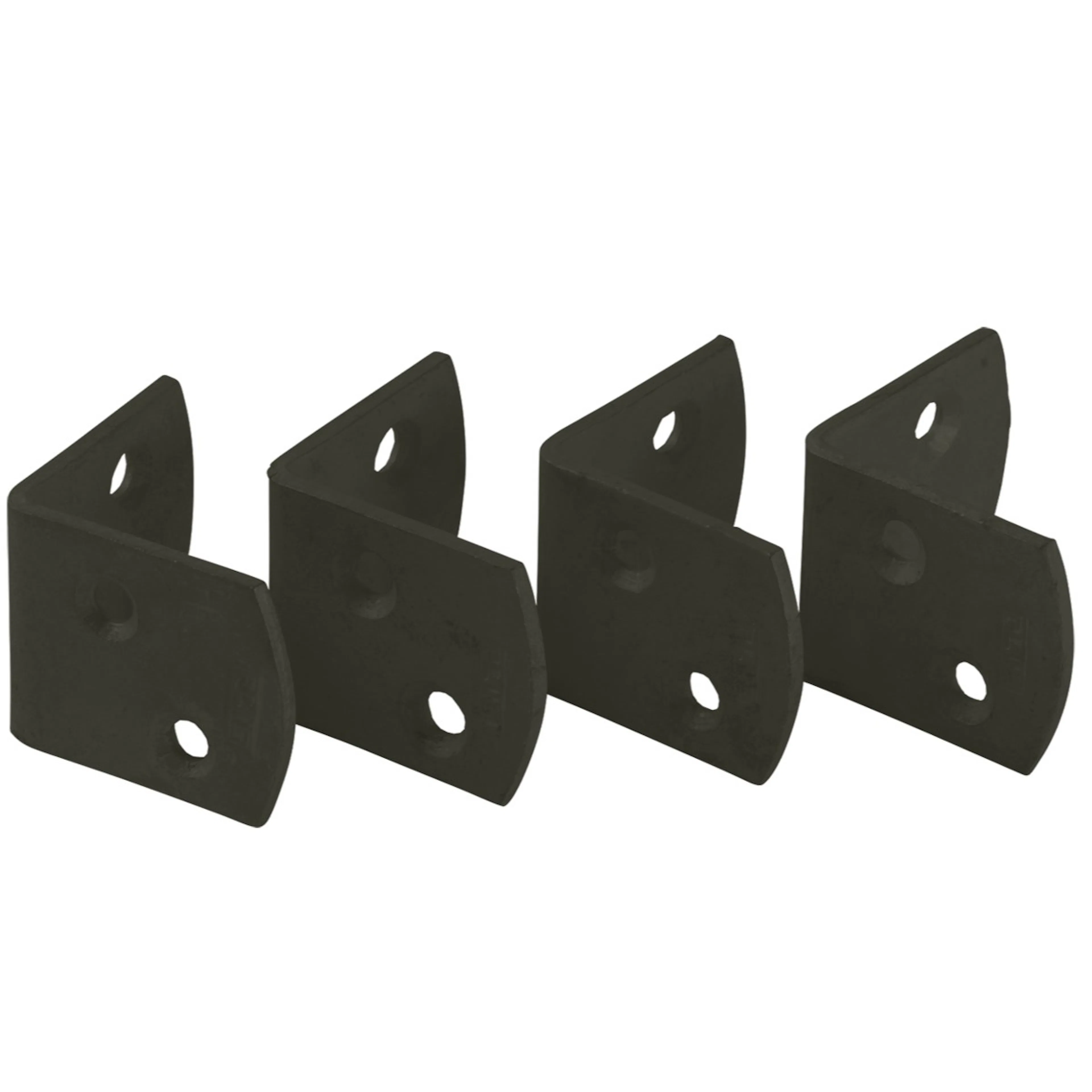 4 Plus L-Beslag Svart