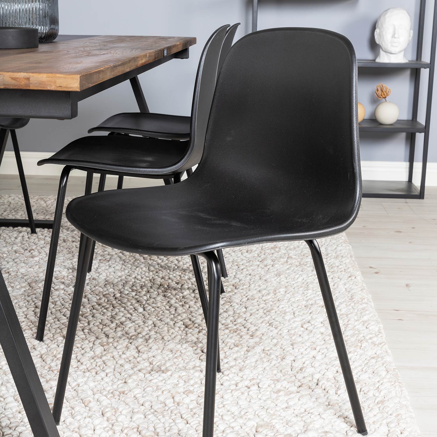 Spisegruppe Venture Home Jane med 6 Ardi Stoler