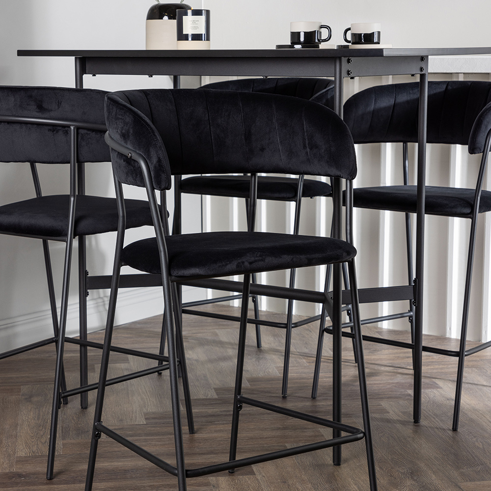Spisegruppe Venture Home Rax med 4 stk Lui Stoler