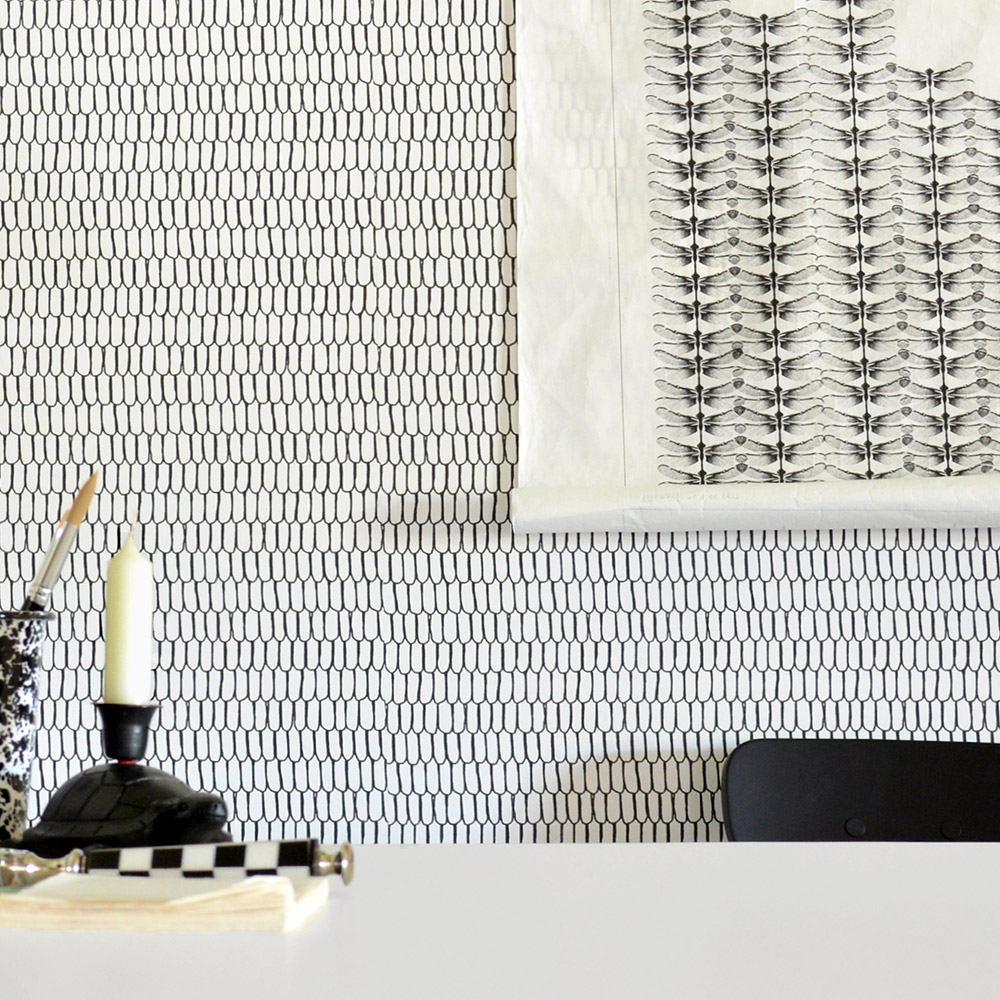 Tapet Mimou Ginza Black