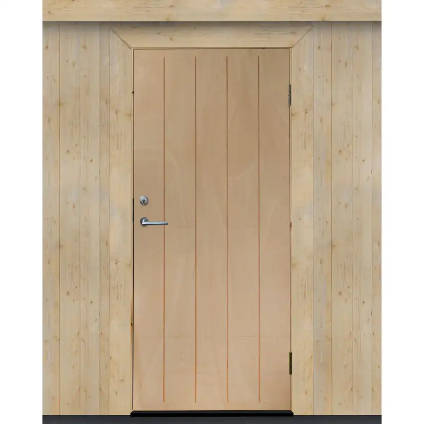 Lagderdør Jabo Ubehandlet Sporfrest Plywood 9x20 dm