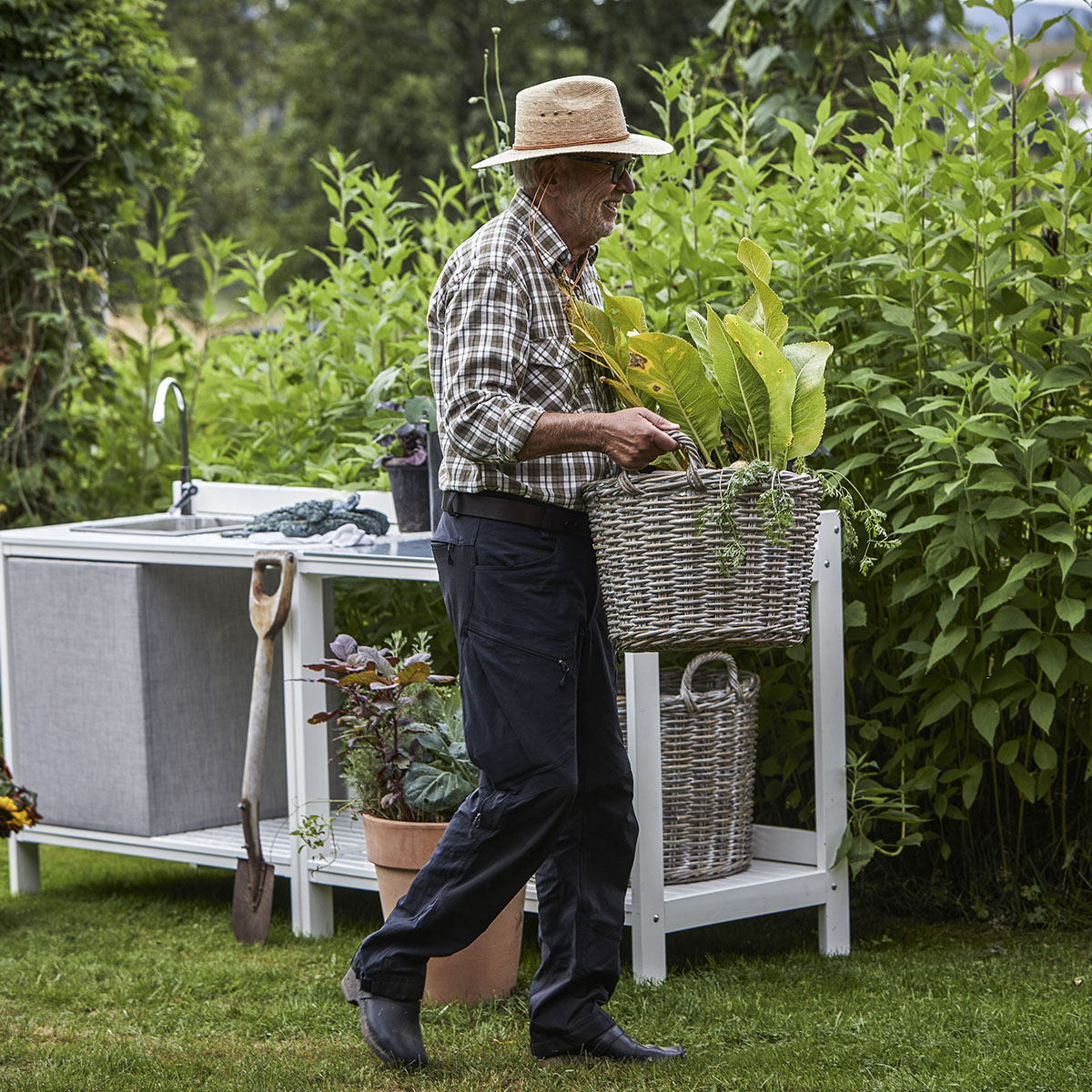 Utekjøkken Hillerstorp Läckö inklusive Vask