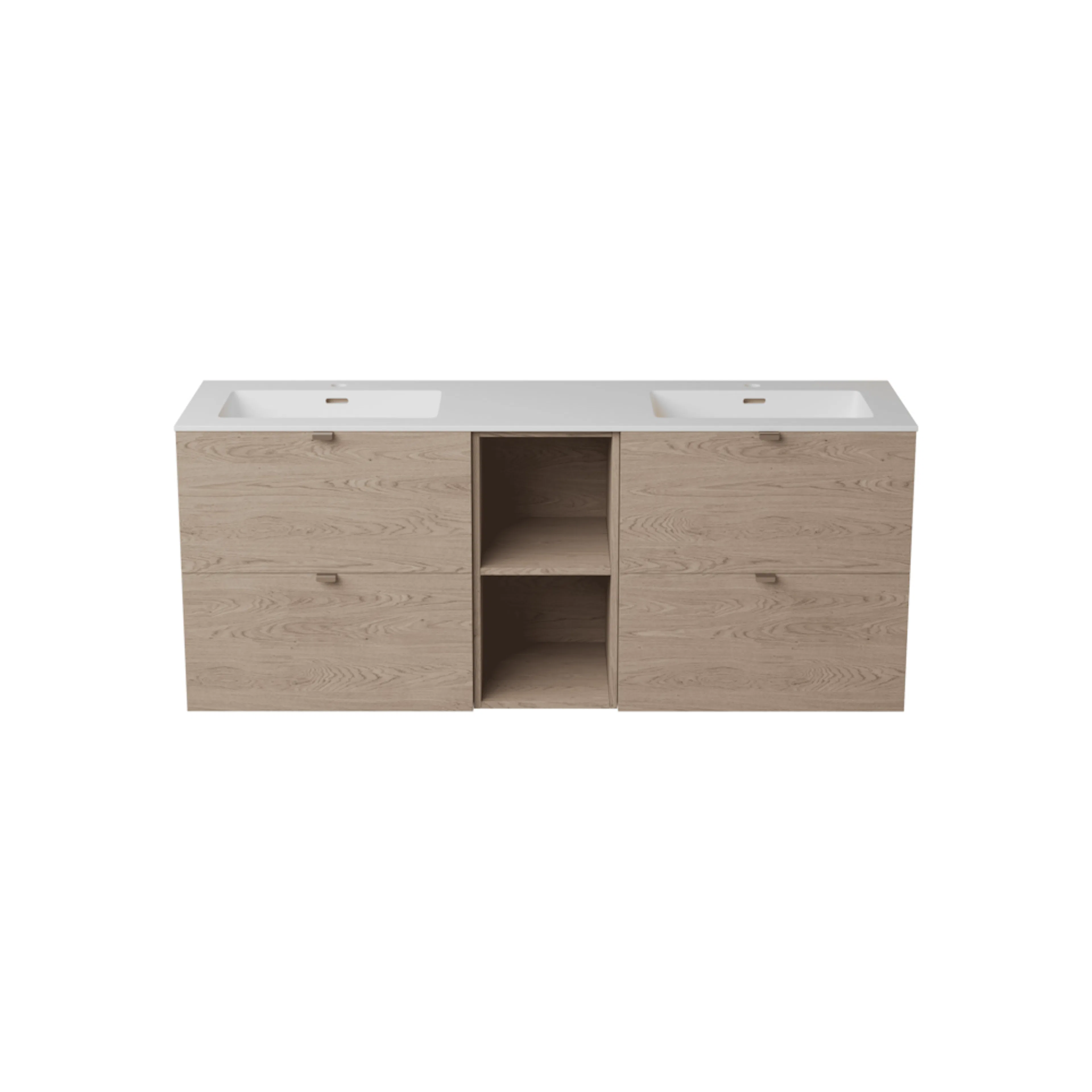 Servantskap FOSSBAD Variant46 B150 for Heldekkende Dobbelservant
