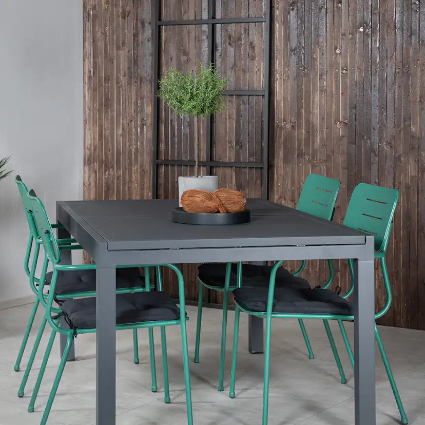 Spisegruppe Venture Home Marbella med 4 Nice Stoler
