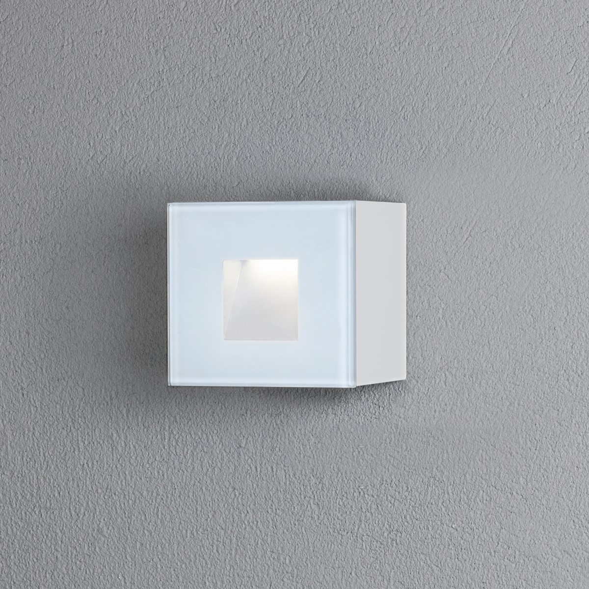 Vegglampe Gnosjö Konstsmide Chieri 1,5W LED Kvadrat