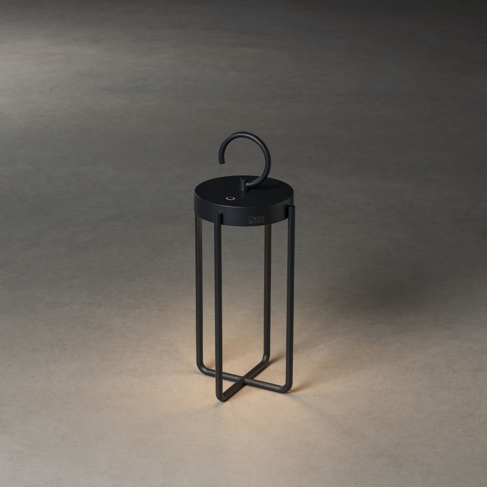 Lanterna Gnosjö Konstsmide Manorola Sort USB 39