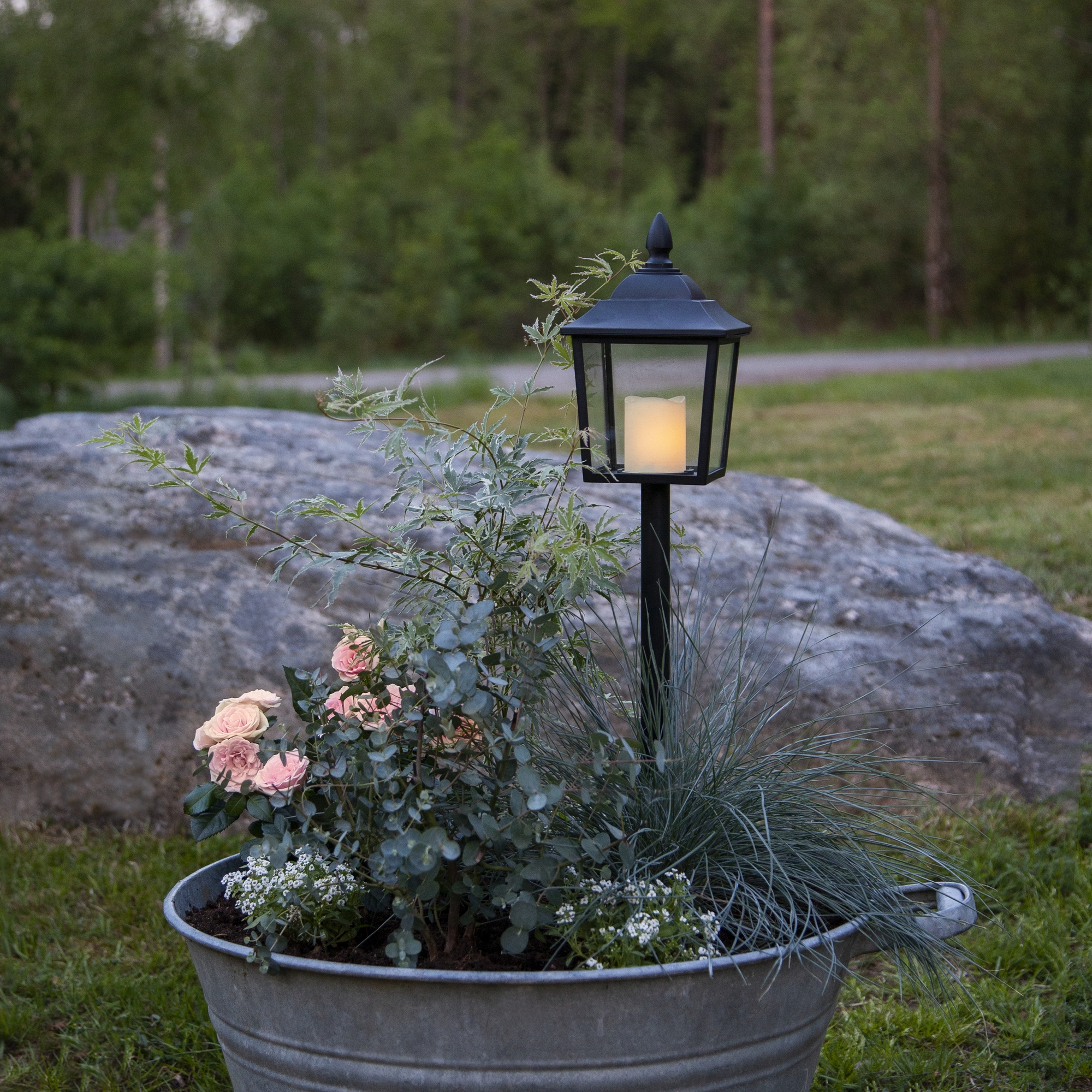 Gravlys Star Trading Flamme Lykt LED