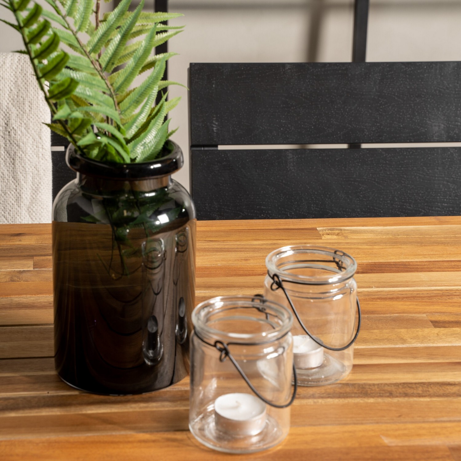 Spisegruppe Venture Home Berfin med 6 Lova Spisestoler