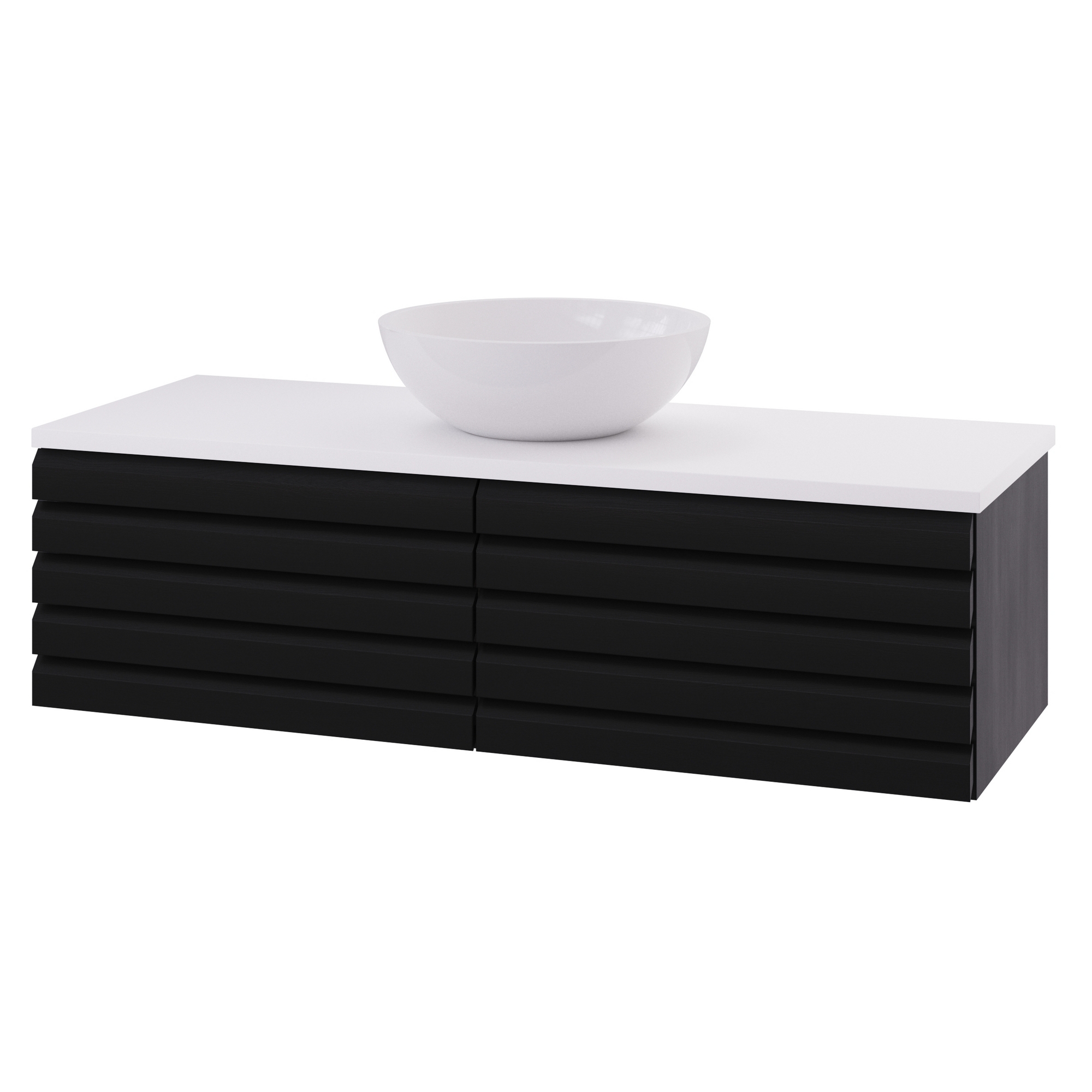 Servantskap Linn Bad Selma 120 cm 1 Skuff Eikestav