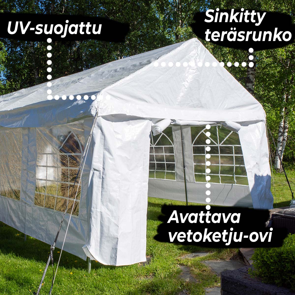Partytelt Lykke Premium