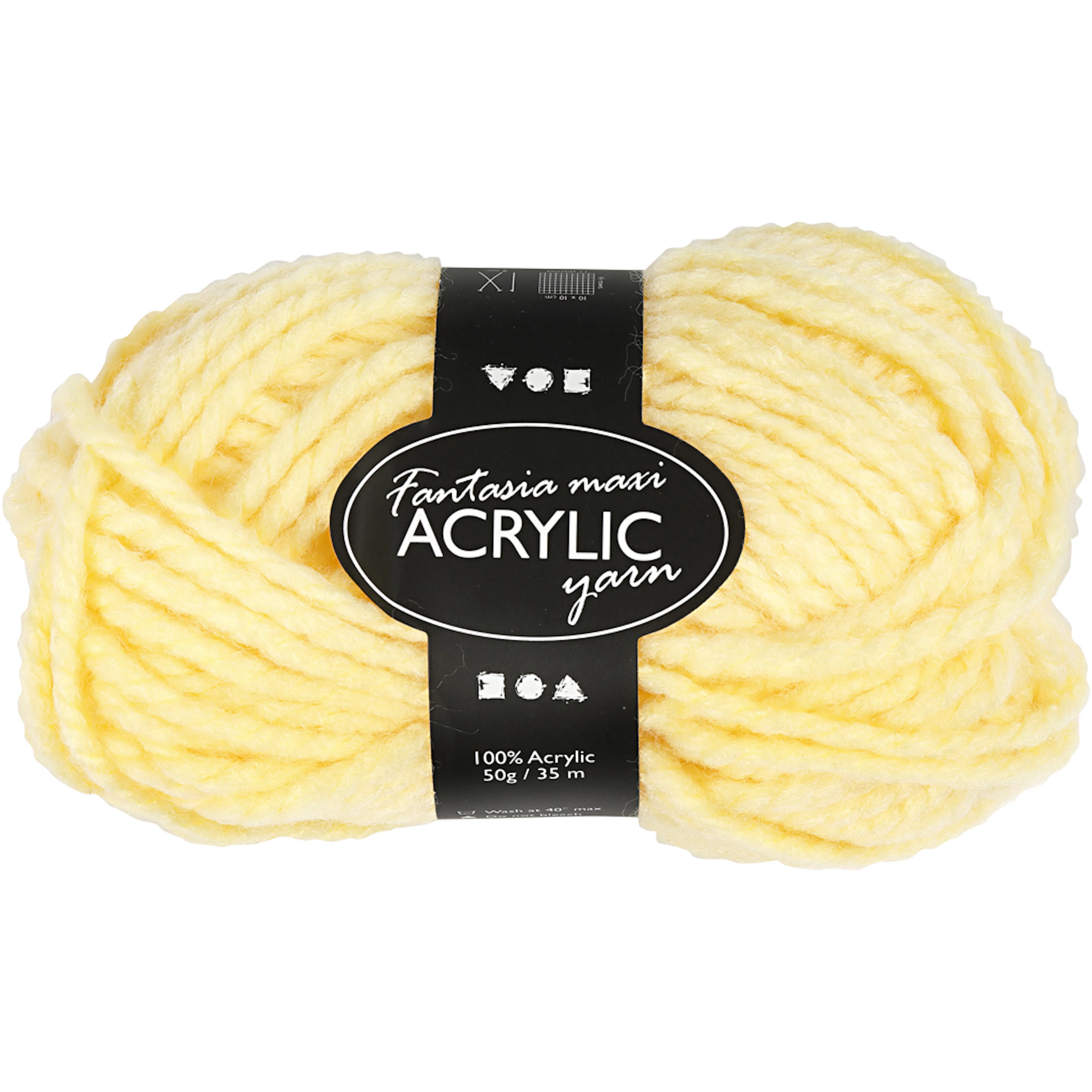 Akrylgarn Creativ Company Fantasia 35 m Stl Maxi 50 g/1 nst