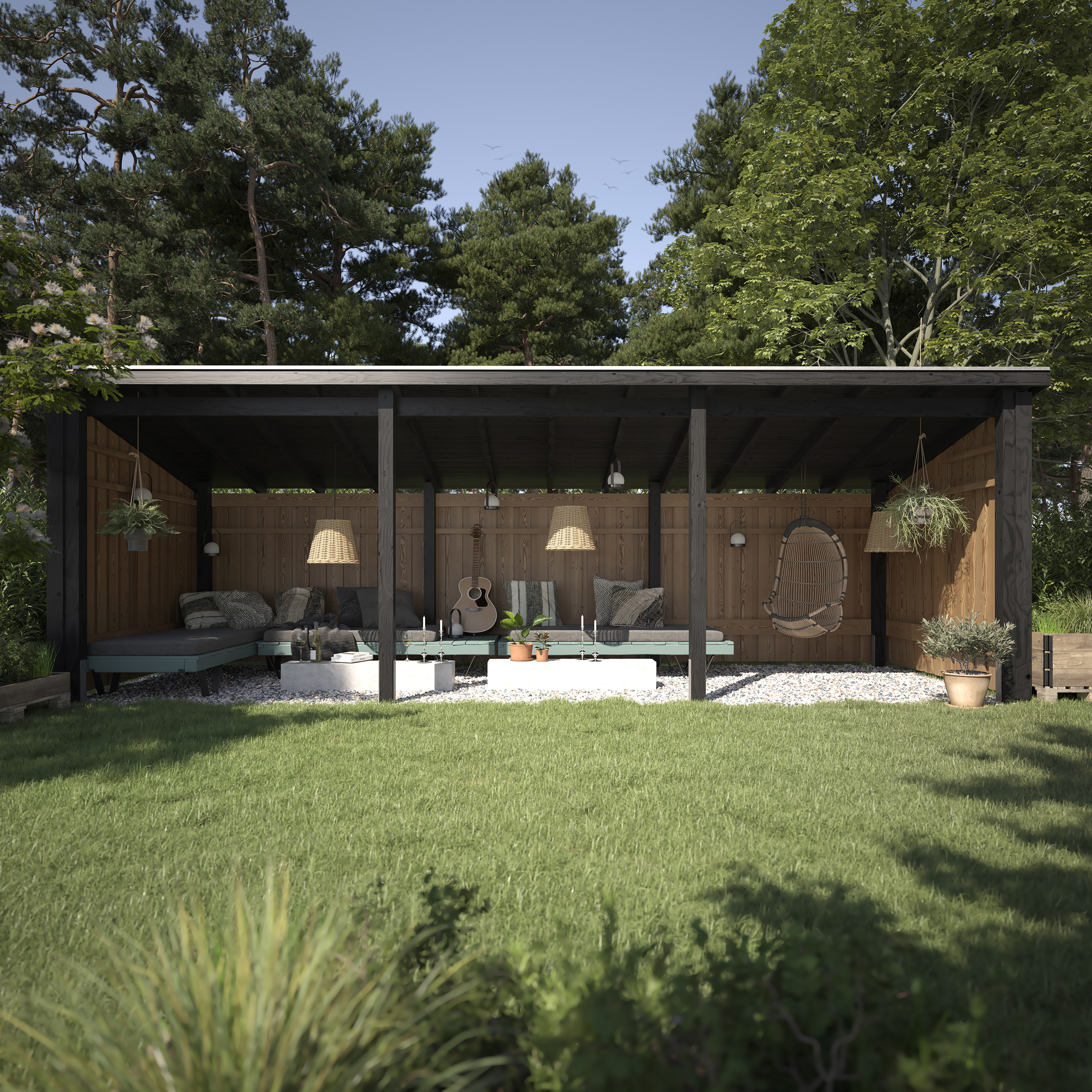 Bod PLUS Nordic Multi Hagehus 14 m²