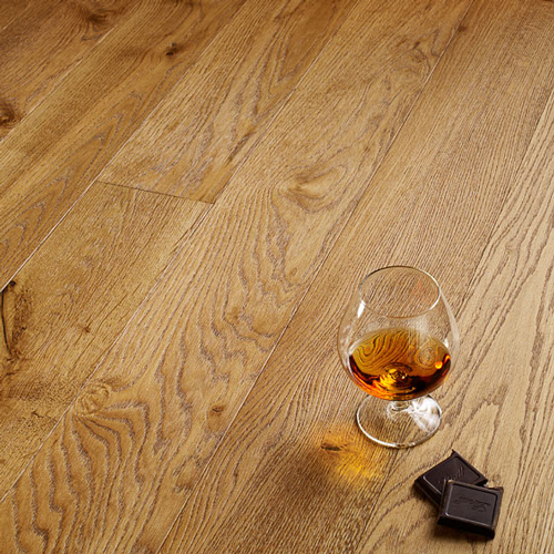 Massivt Trägolv DalaFloda ArtistOak Cognac