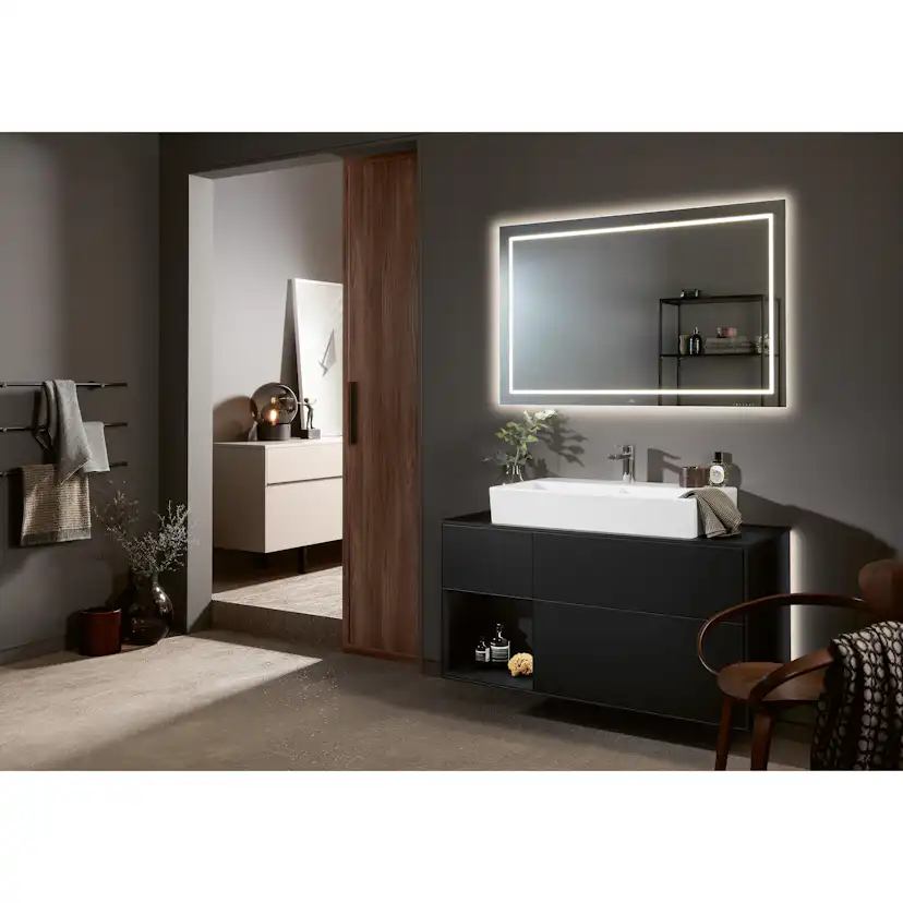 Badrumsspegel Villeroy & Boch Finion med Belysning